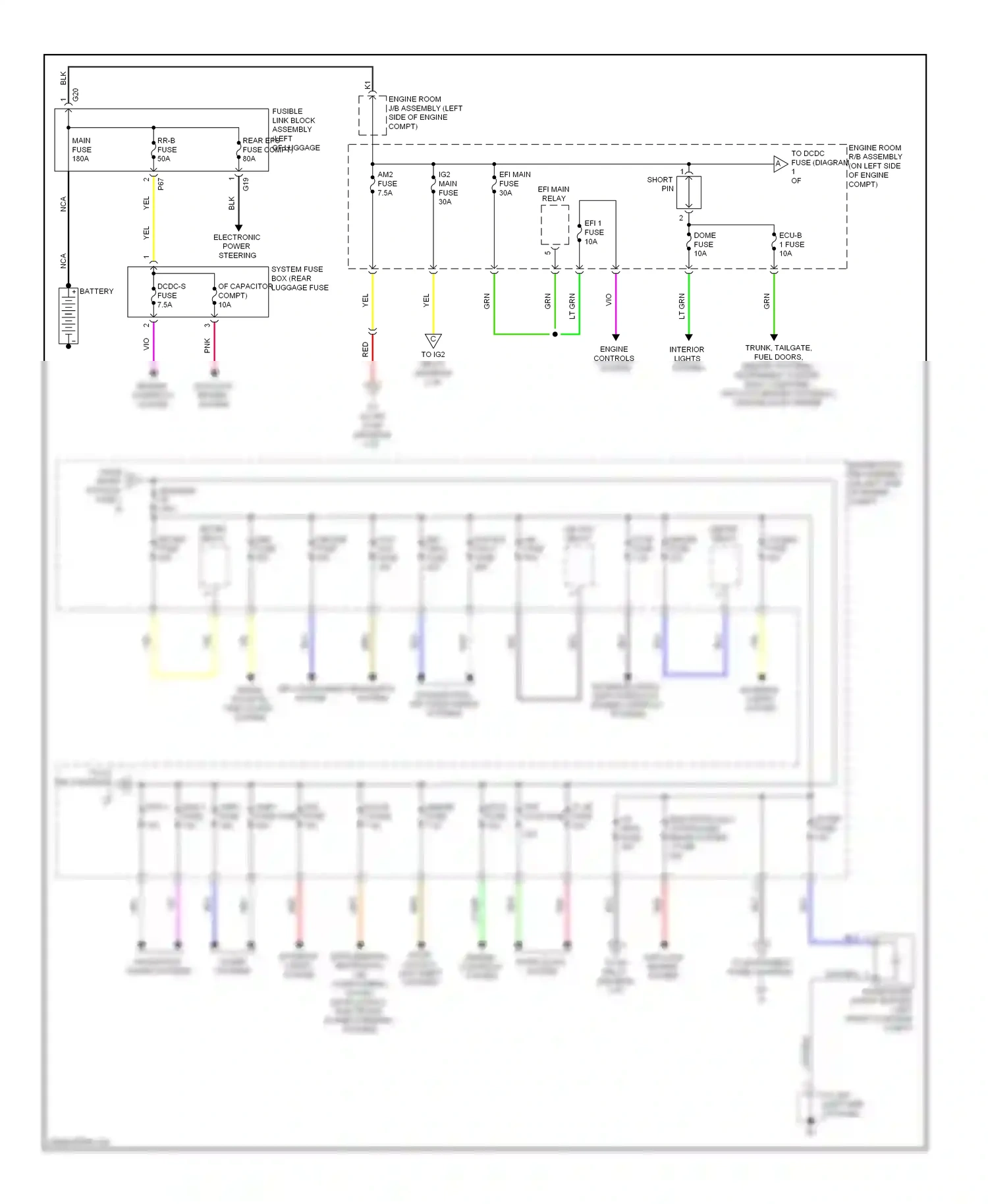 Wiring diagram red for Lexus RX III (2008-2012) (55 of 125)