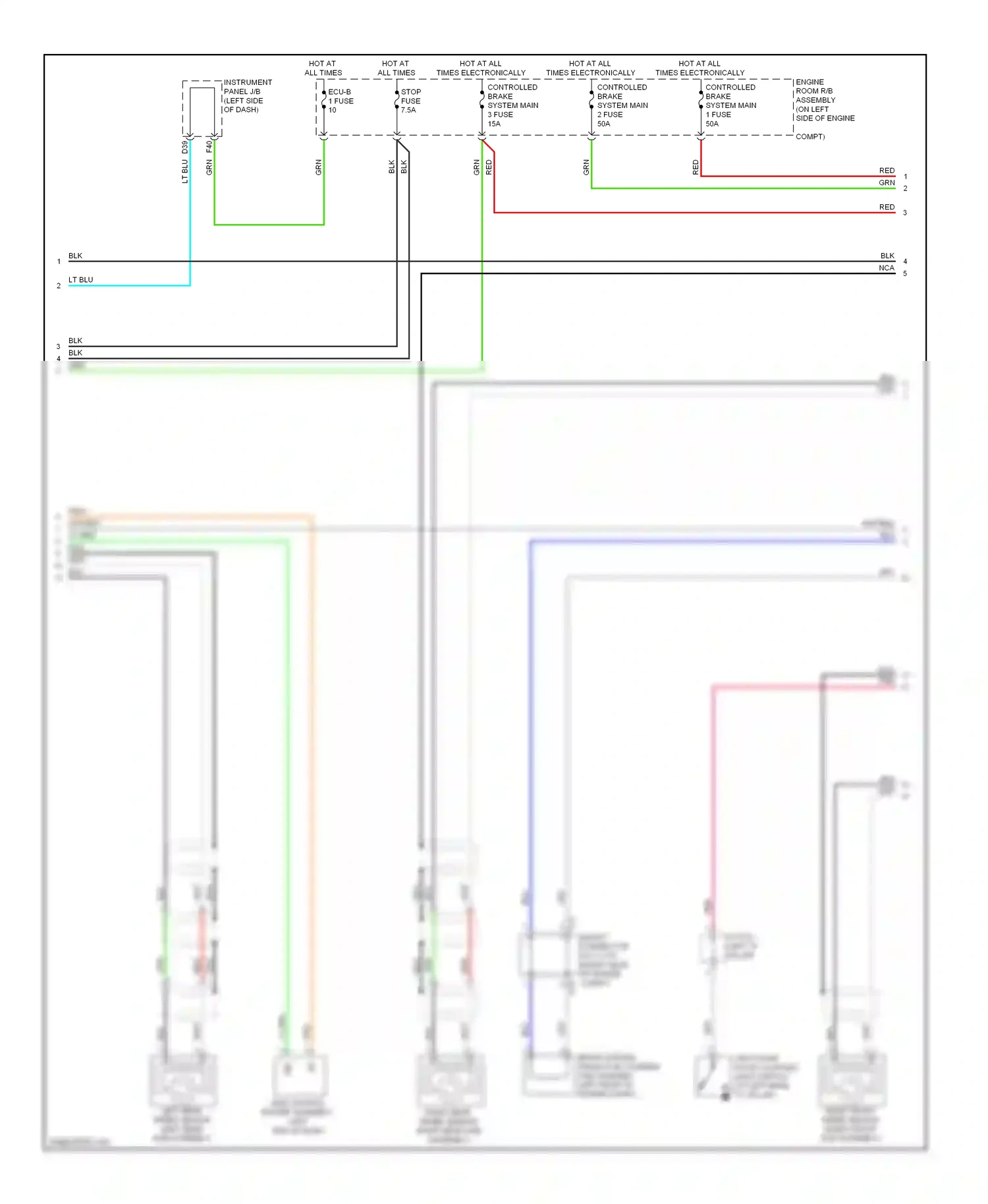Wiring diagram wht/blk for Lexus RX III (2008-2012) (104 of 121)