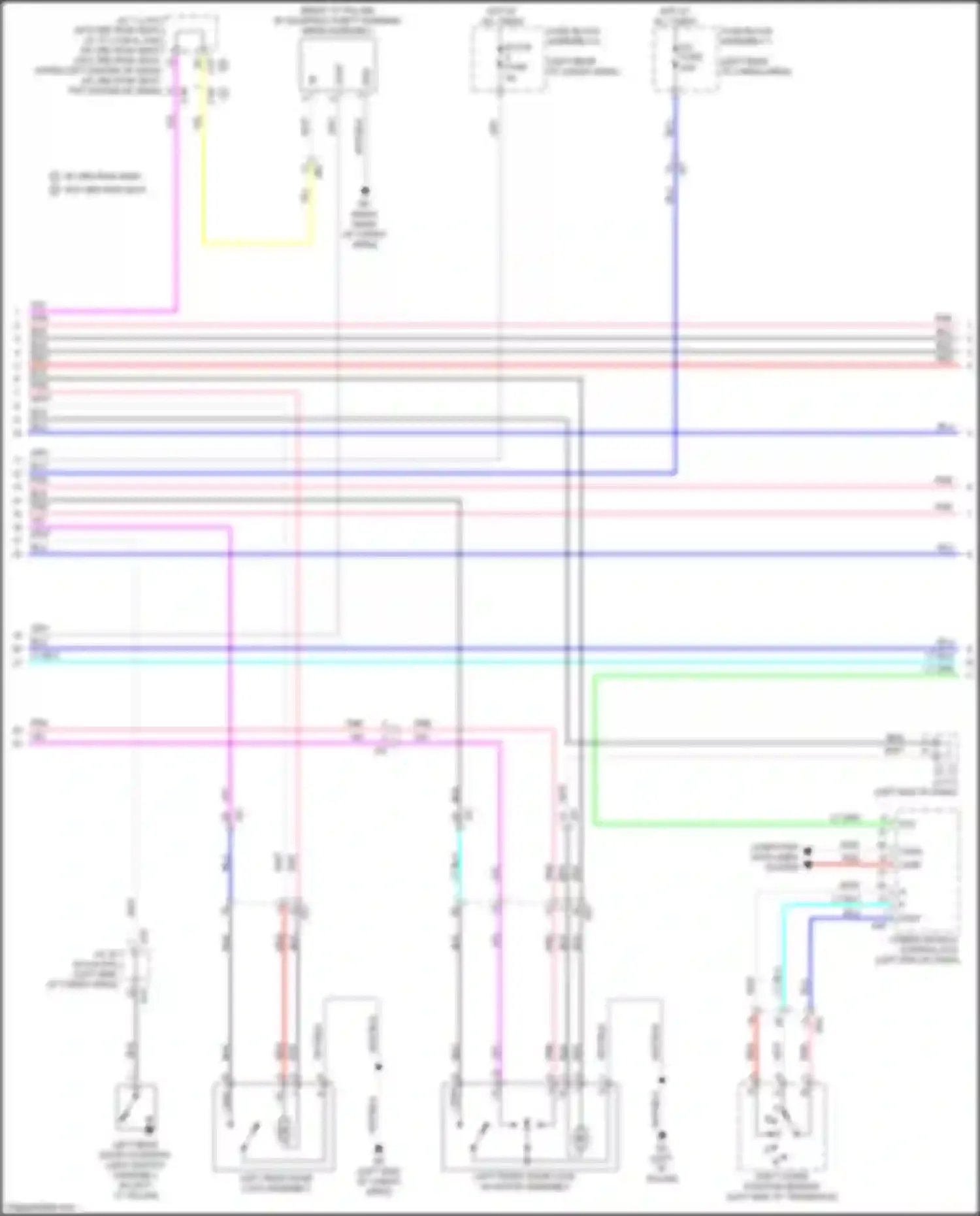 RX Lexus IV facelift (2019-2023): Forced entry circuit (2 of 5)