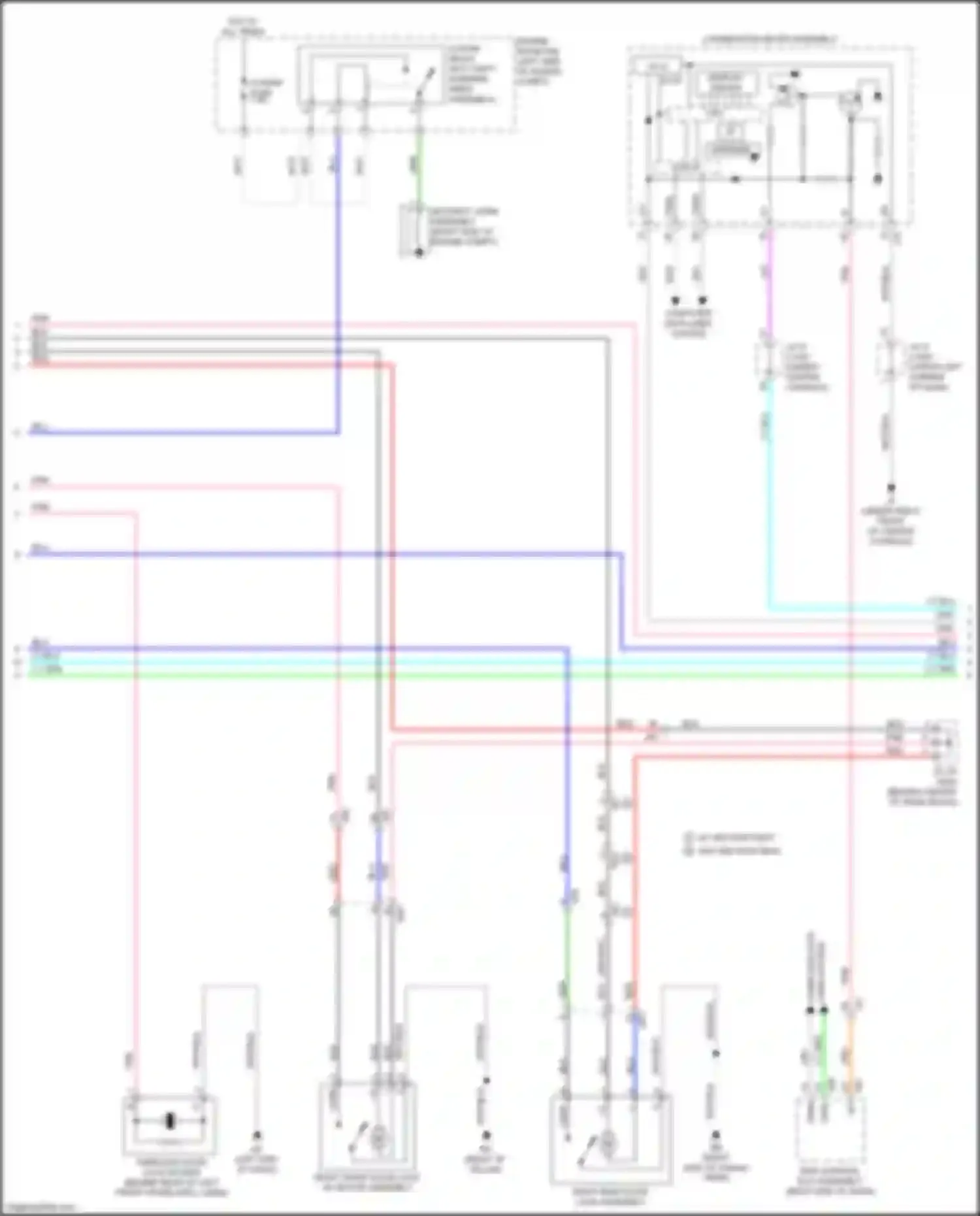 RX Lexus IV facelift (2019-2023): Forced entry circuit (3 of 5)