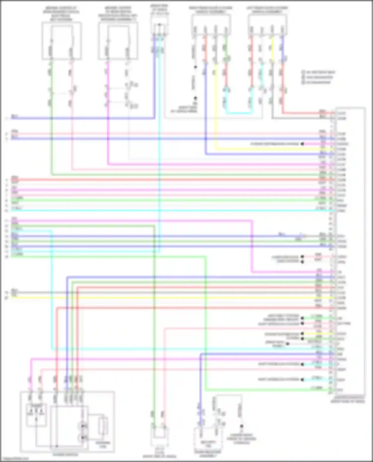 RX Lexus IV facelift (2019-2023): Forced entry circuit (5 of 5)
