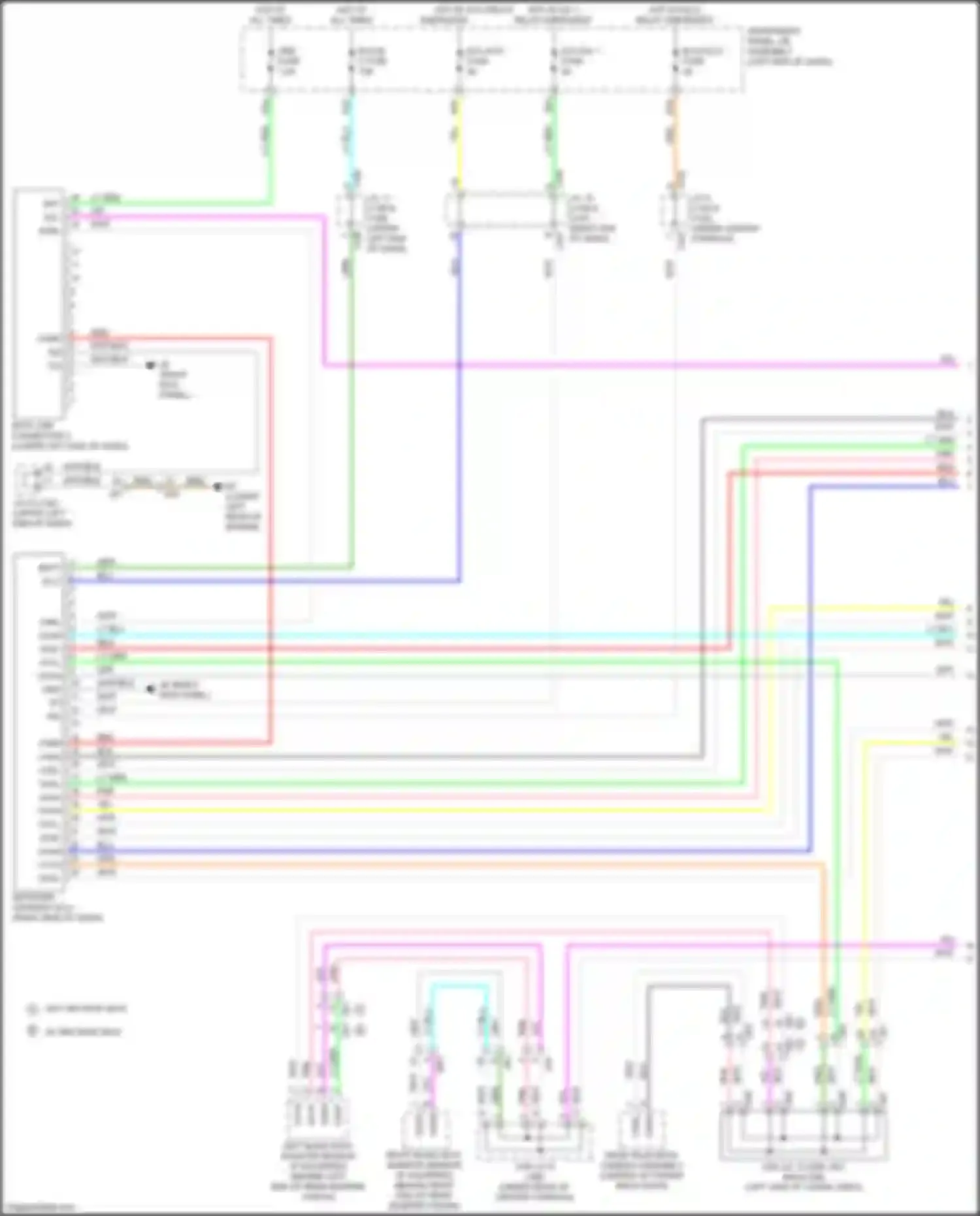 RX Lexus IV facelift (2019-2023): Computer data lines circuit (1 of 4)