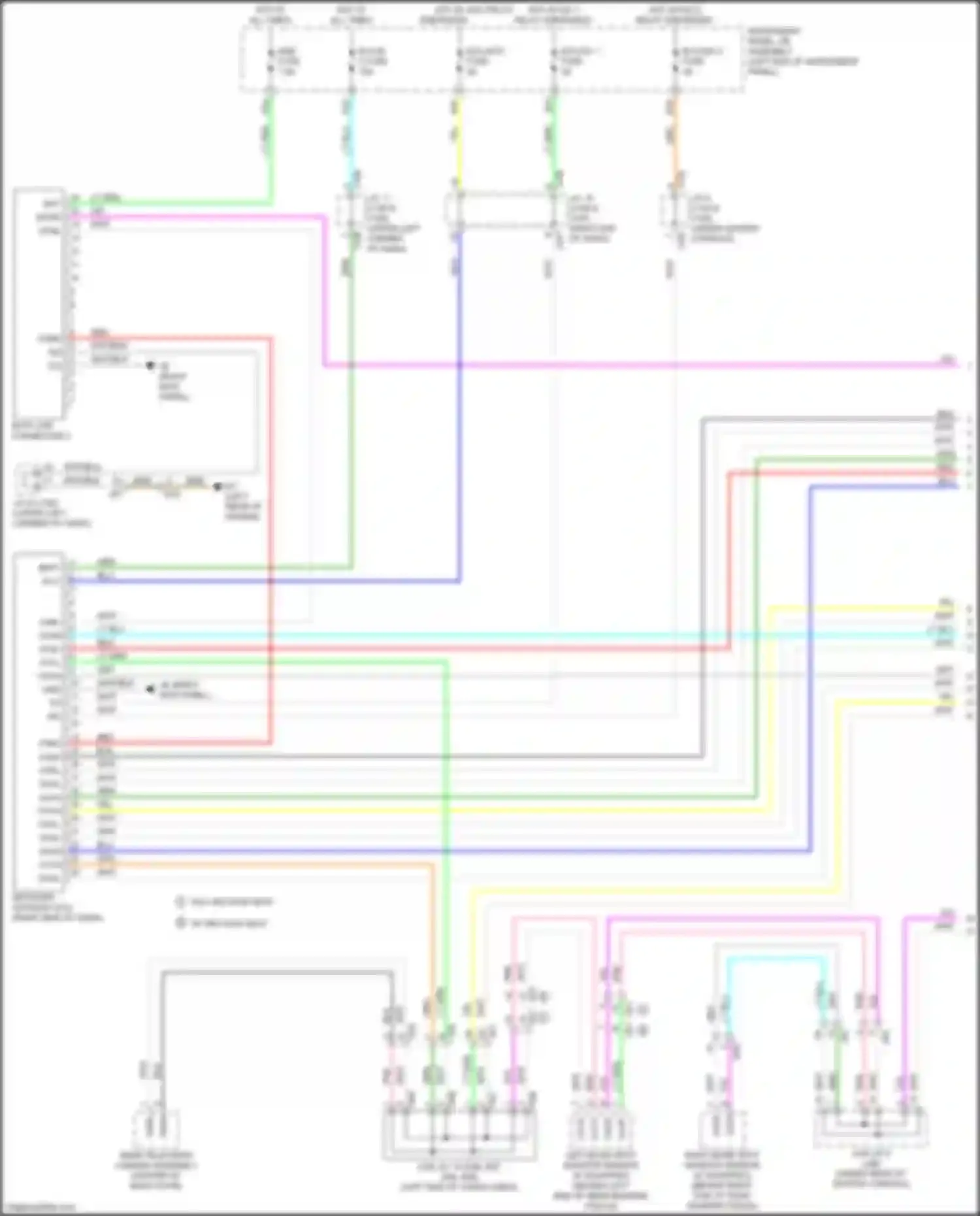 RX Lexus IV facelift (2019-2023): Computer data lines circuit (1 of 5)