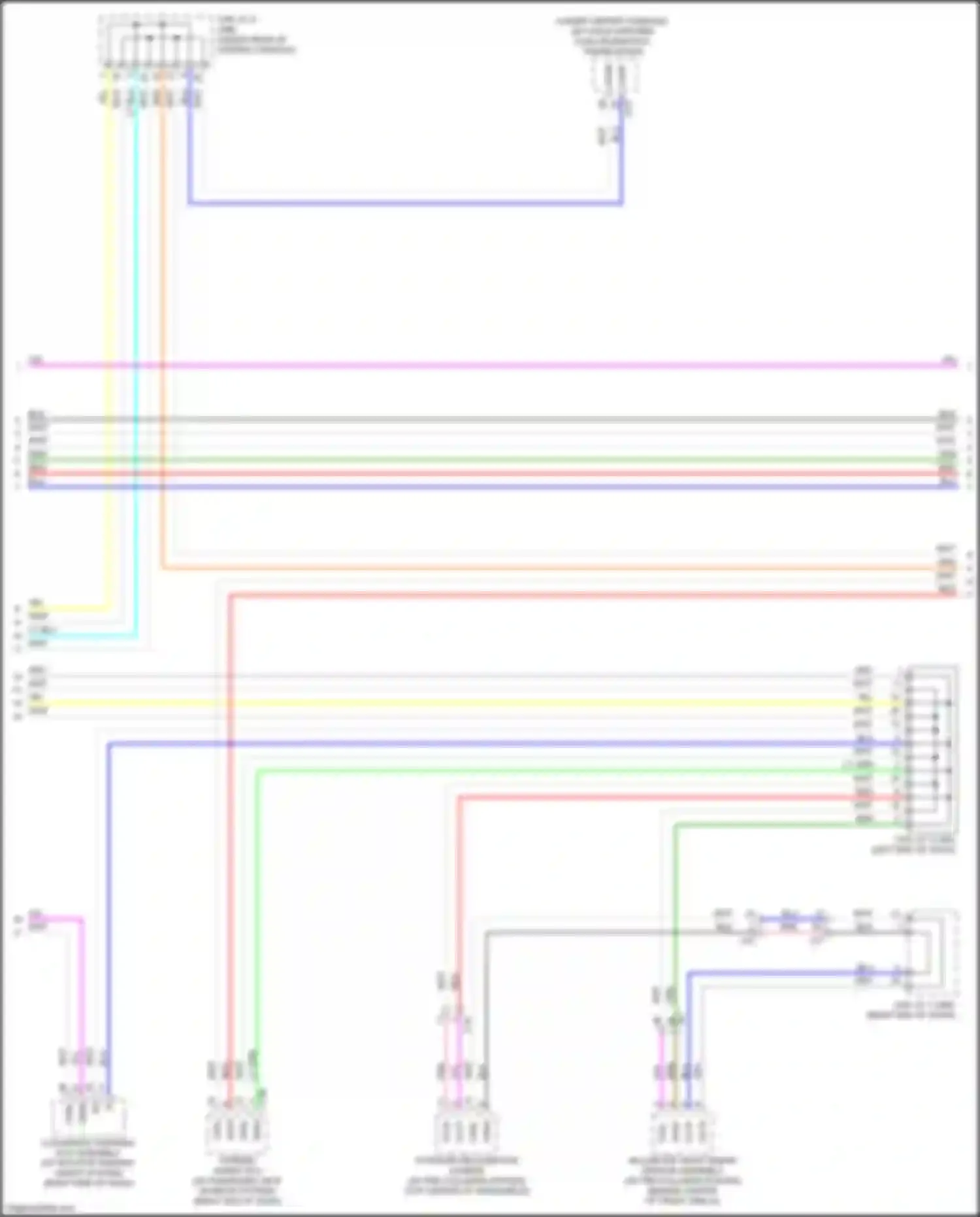 RX Lexus IV facelift (2019-2023): Computer data lines circuit (2 of 5)
