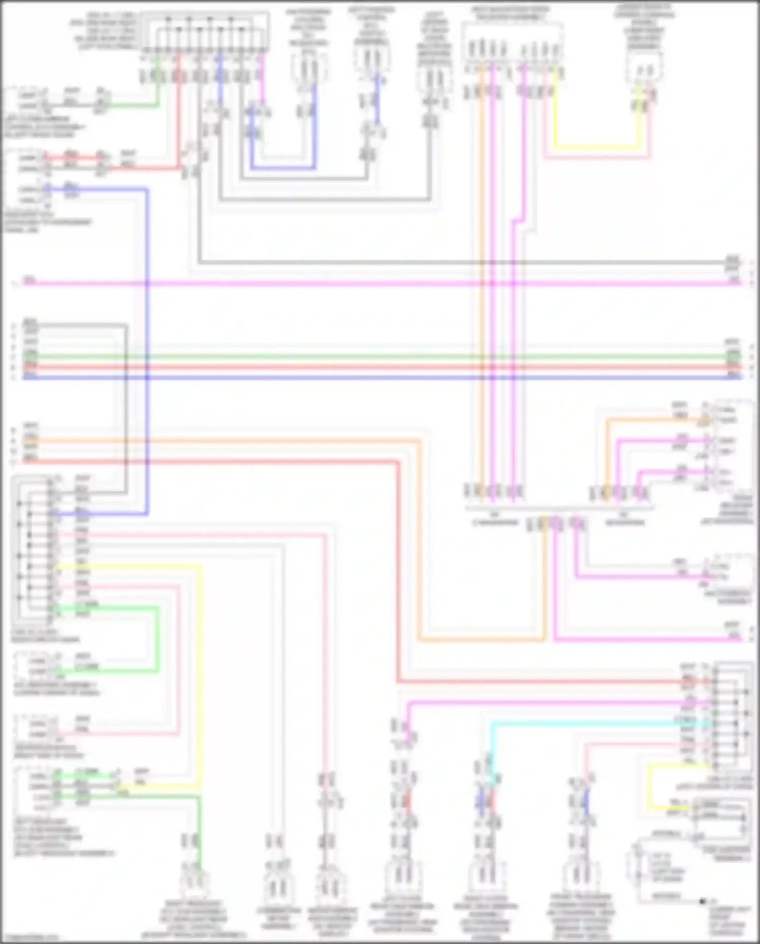 RX Lexus IV facelift (2019-2023): Computer data lines circuit (3 of 5)