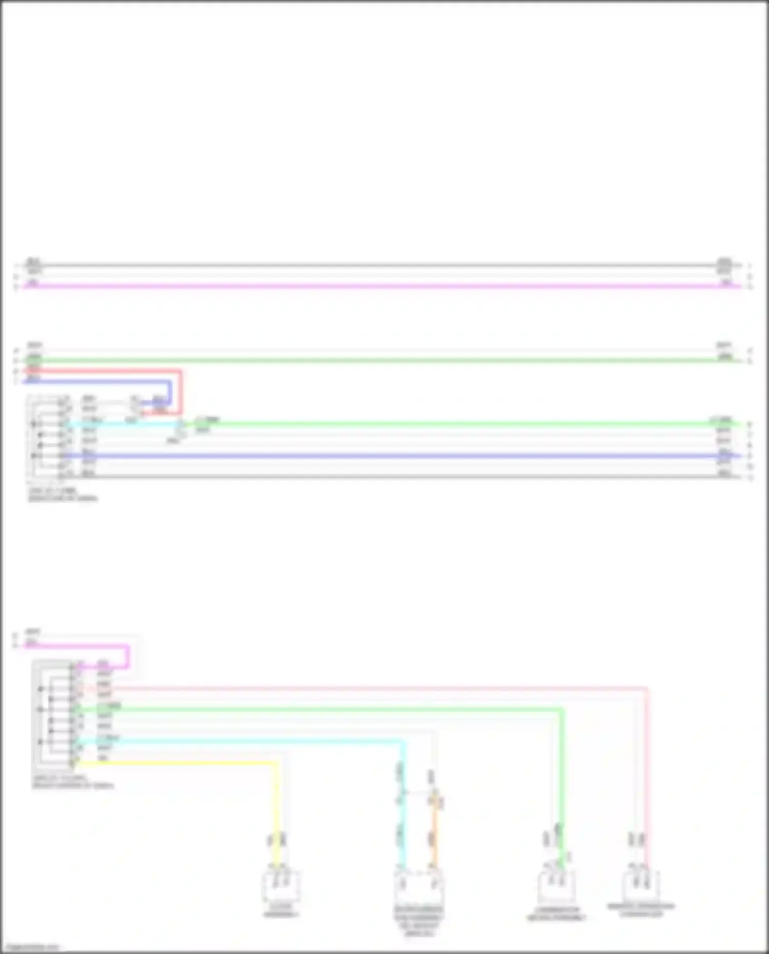 RX Lexus IV facelift (2019-2023): Computer data lines circuit (4 of 5)
