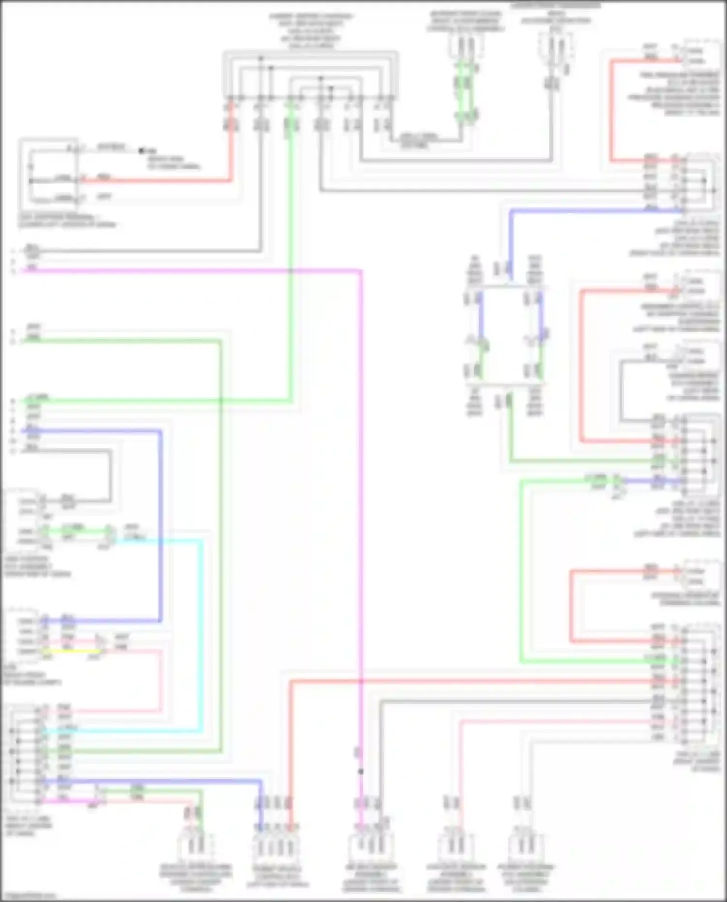 RX Lexus IV facelift (2019-2023): Computer data lines circuit (5 of 5)