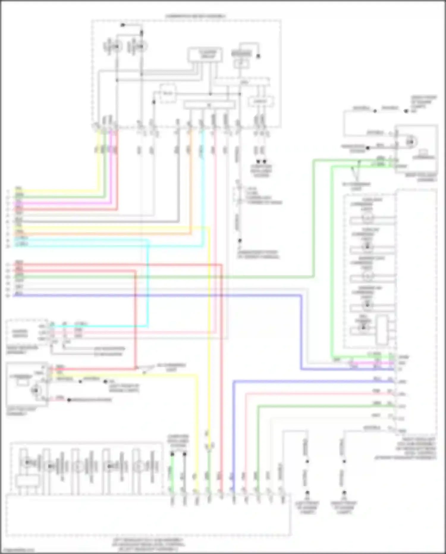 RX Lexus IV facelift (2019-2023): Exterior lamps circuit (5 of 5)