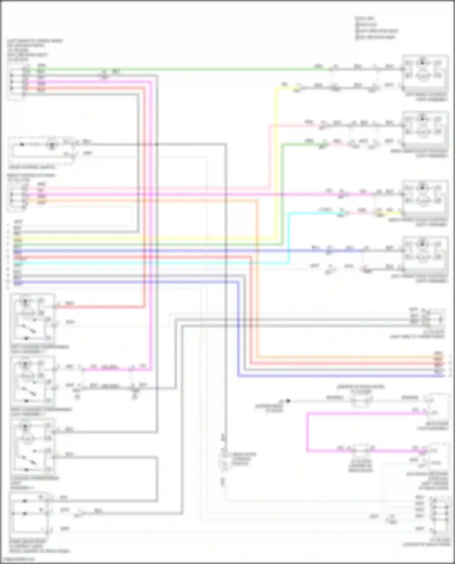 RX Lexus IV facelift (2019-2023): Courtesy lamps circuit (3 of 4)