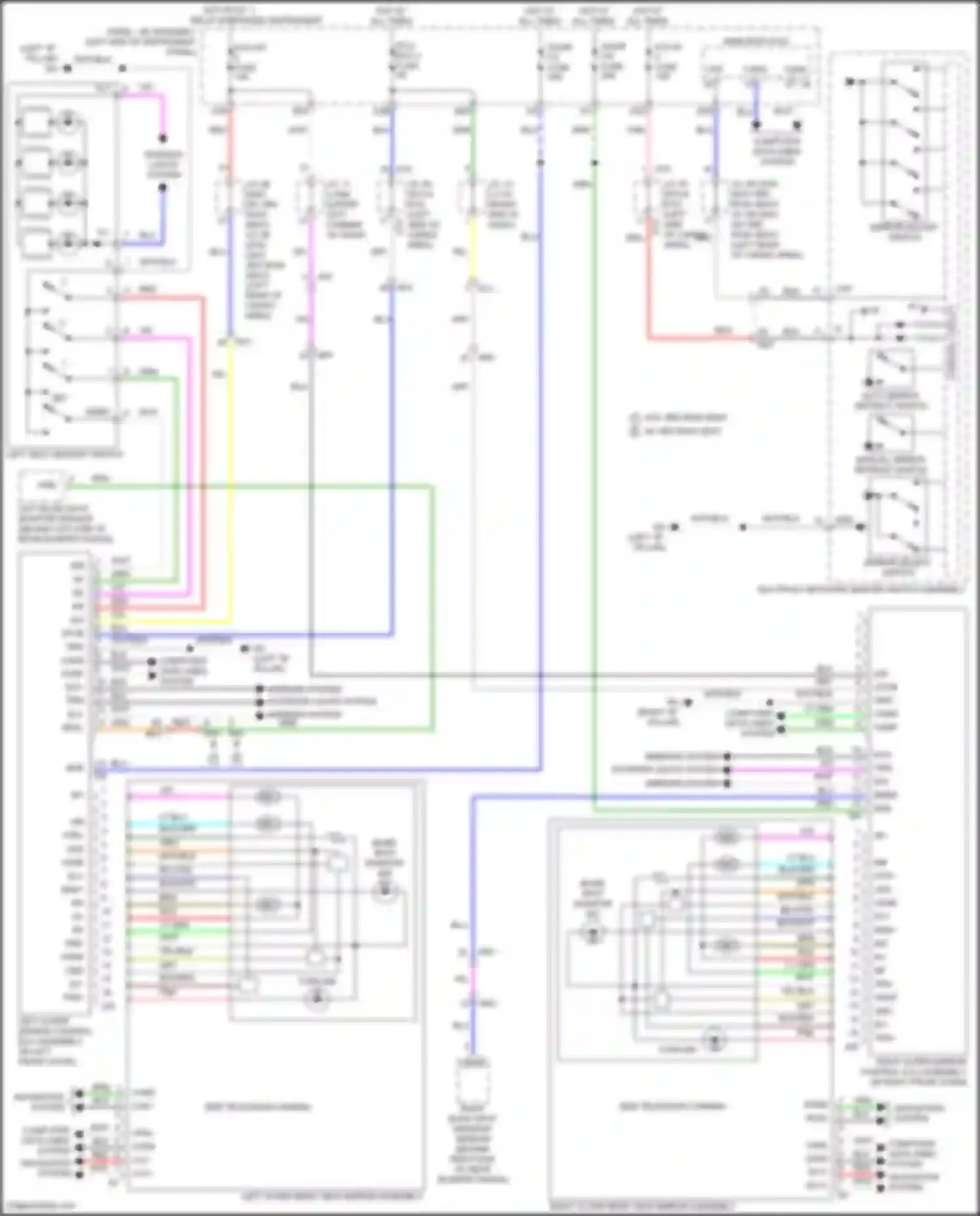 RX Lexus IV facelift (2019-2023): Memory mirrors circuit