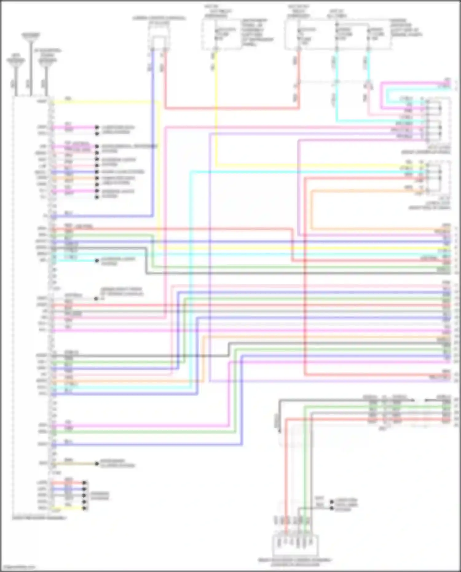 RX Lexus IV facelift (2019-2023): Navigation circuit (1 of 8)