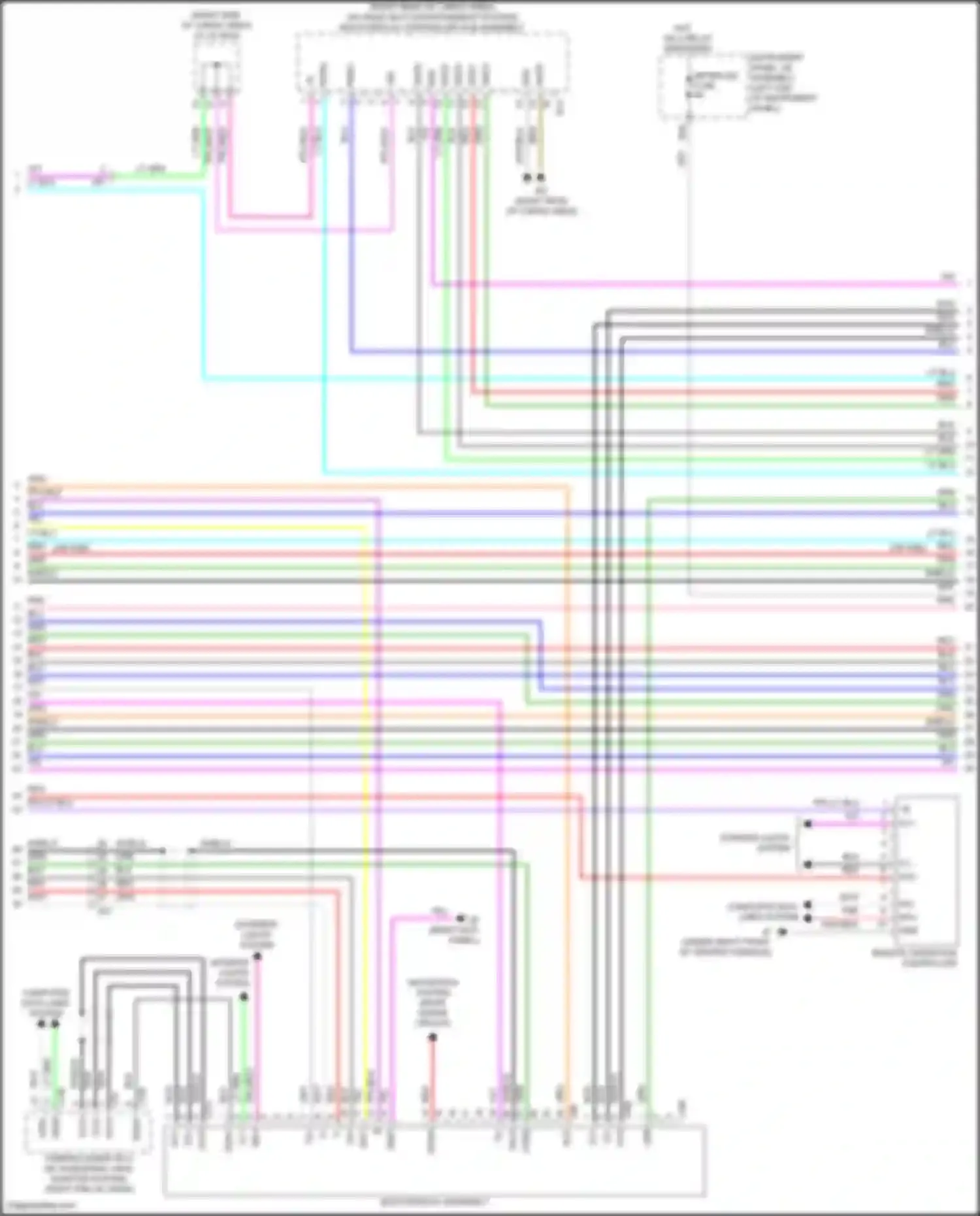 RX Lexus IV facelift (2019-2023): Navigation circuit (2 of 8)