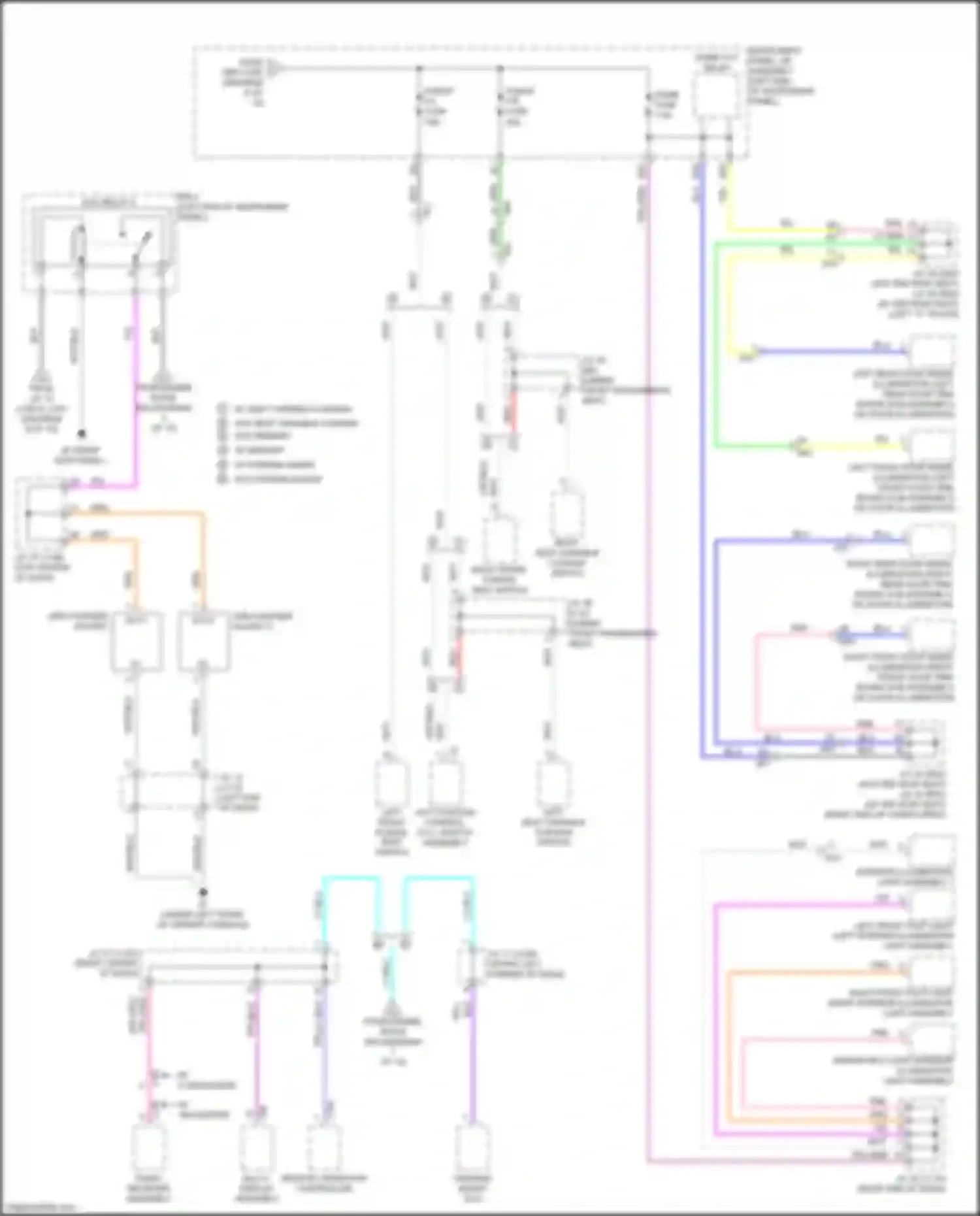 RX Lexus IV facelift (2019-2023): Power distribution circuit (8 of 10)