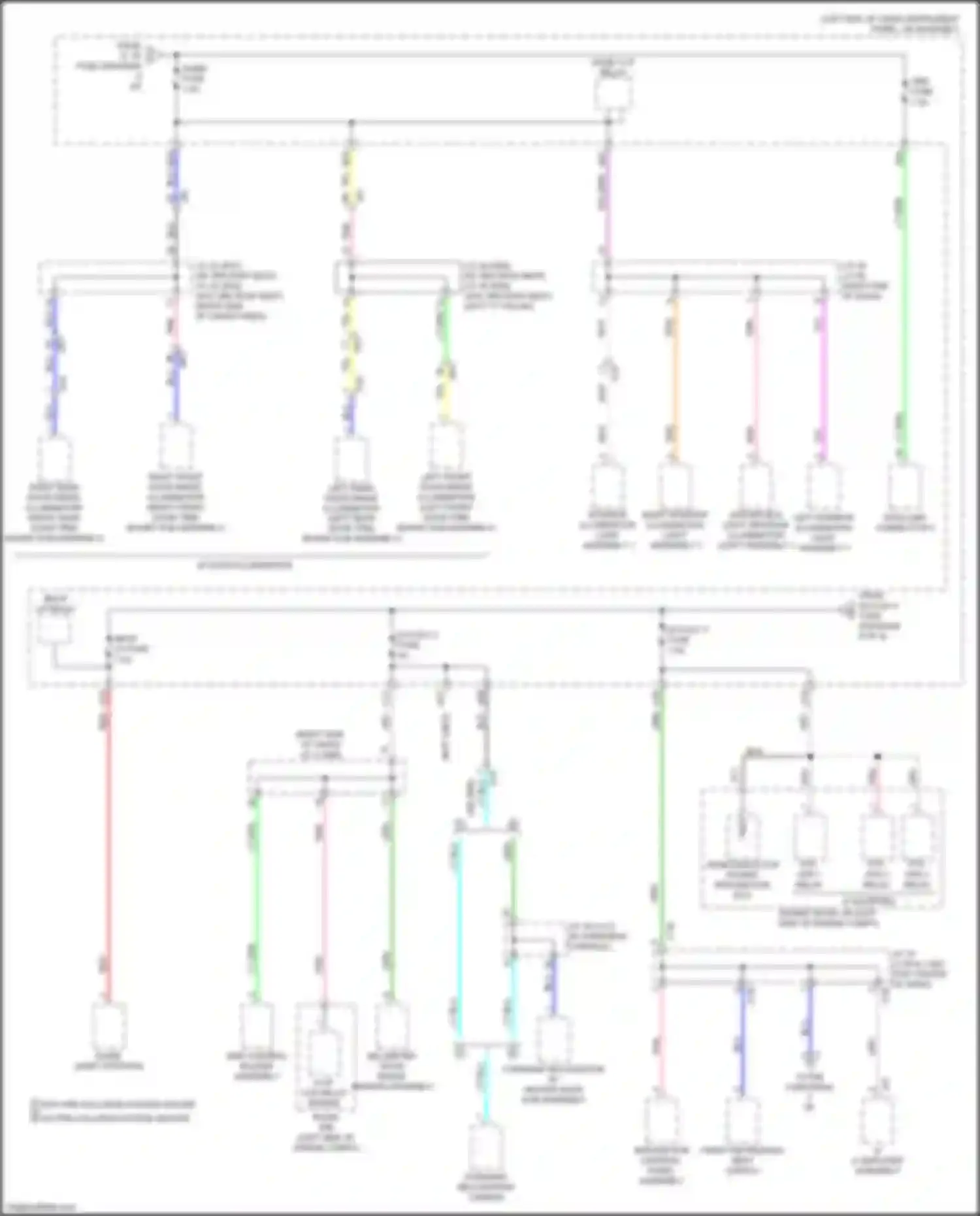 RX Lexus IV facelift (2019-2023): Power distribution circuit (8 of 9)