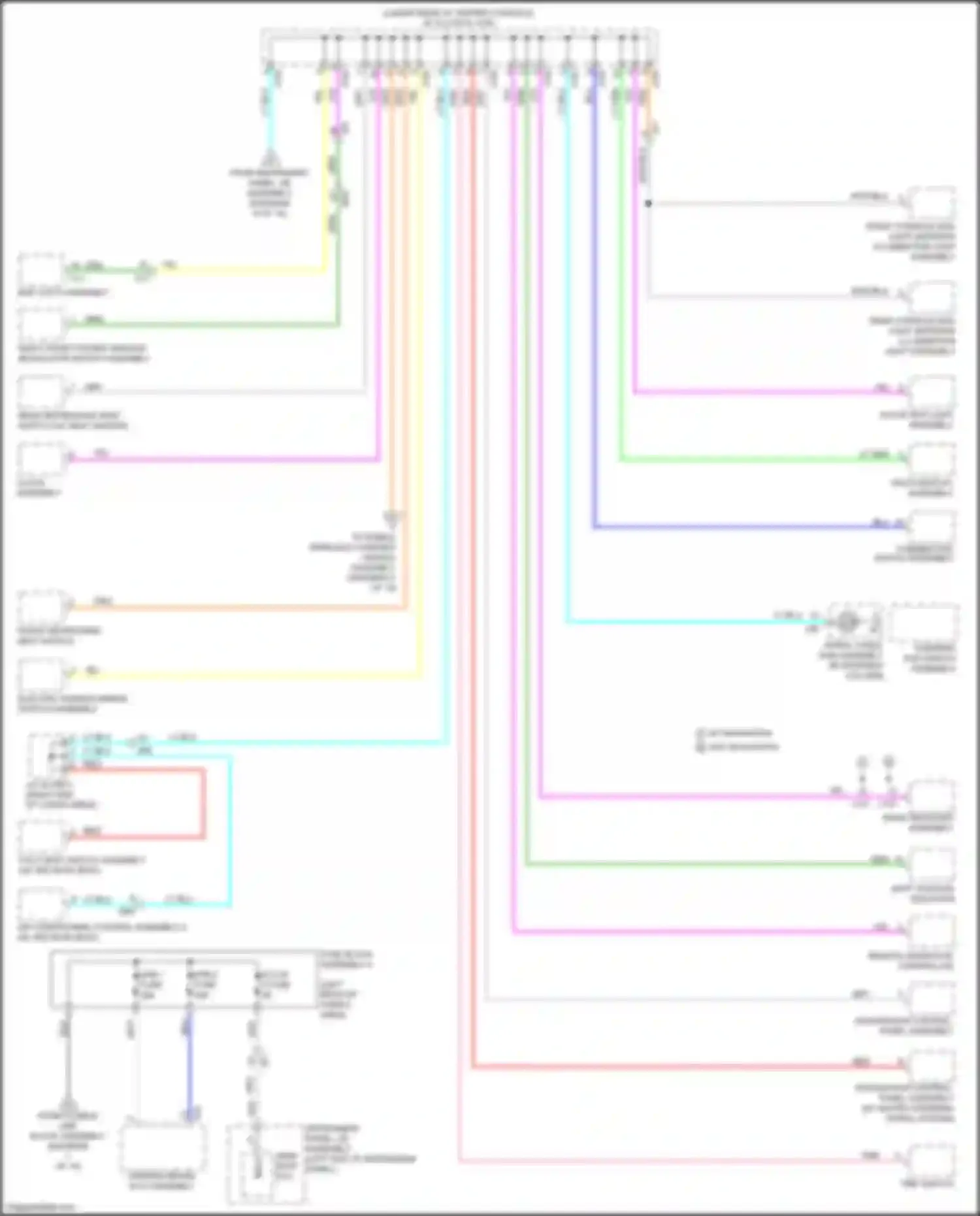 RX Lexus IV facelift (2019-2023): Power distribution circuit (9 of 10)