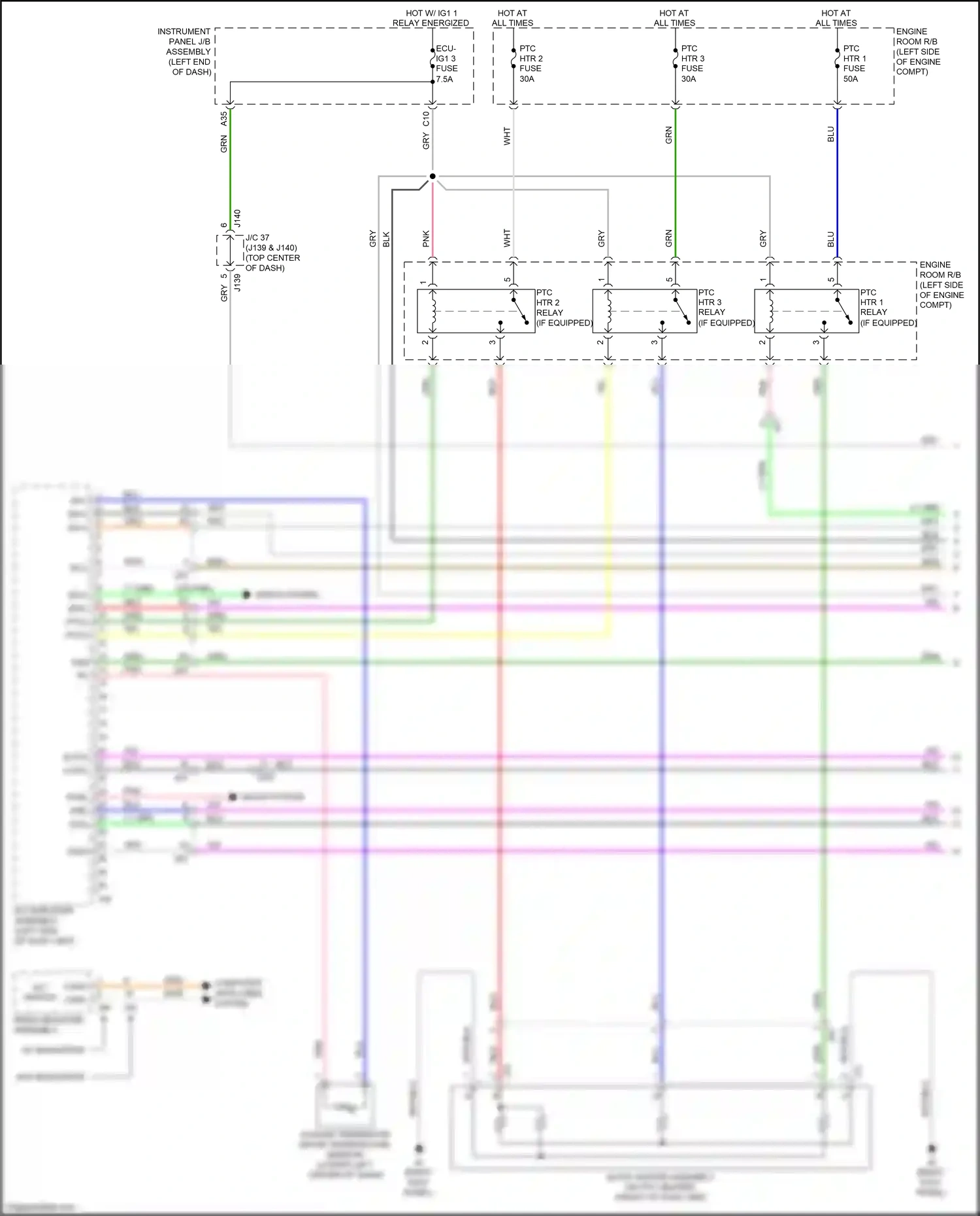 Wiring diagram blu for Lexus RX IV facelift (2019-2023) (111 of 195)