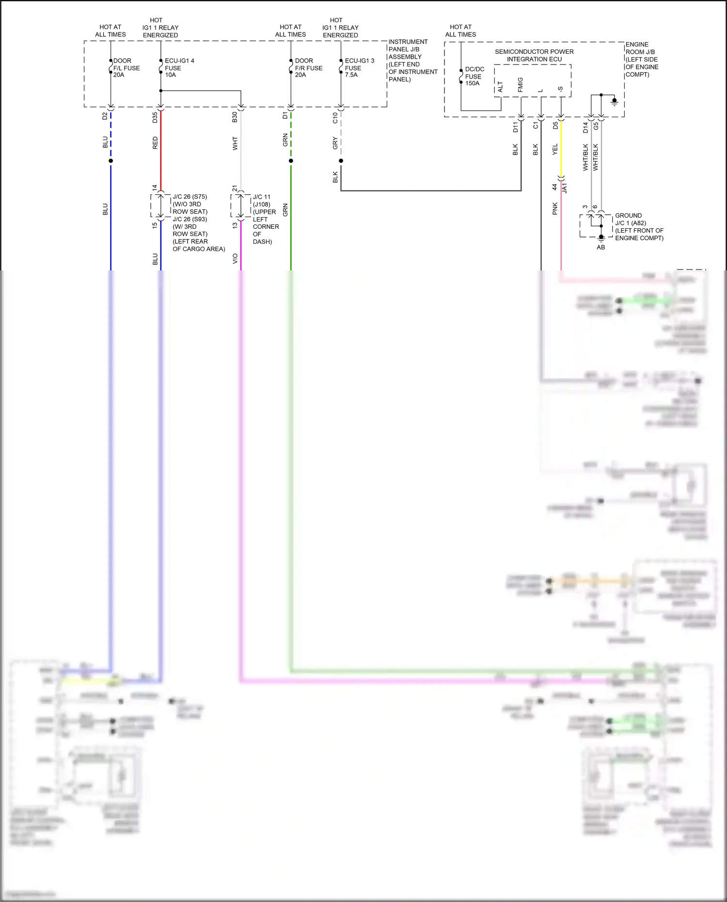 Wiring diagram blu for Lexus RX IV facelift (2019-2023) (59 of 195)