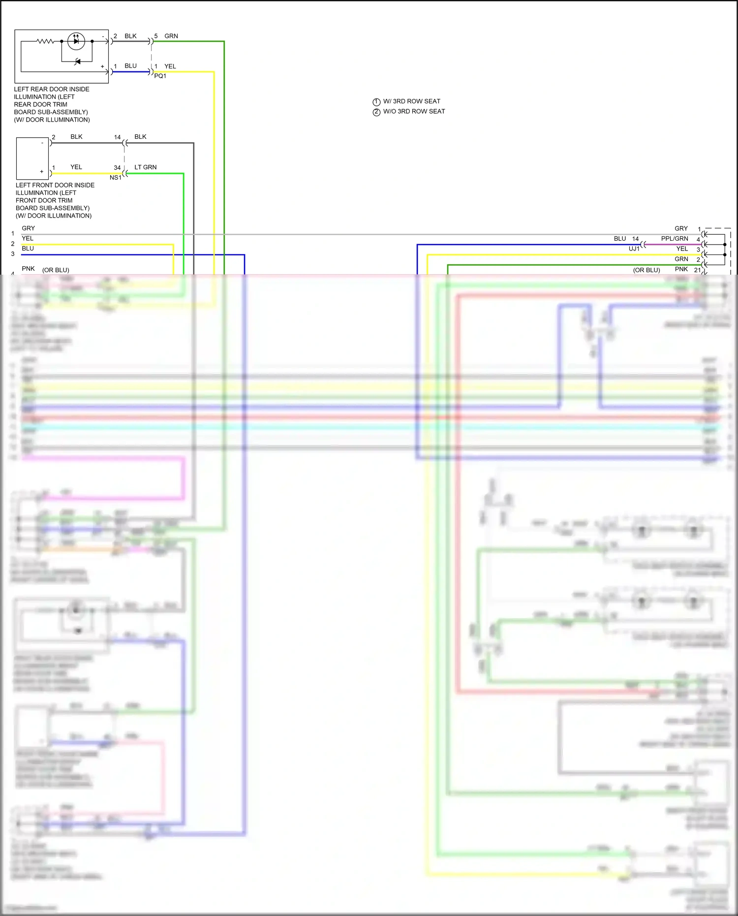 Wiring diagram blu for Lexus RX IV facelift (2019-2023) (115 of 195)