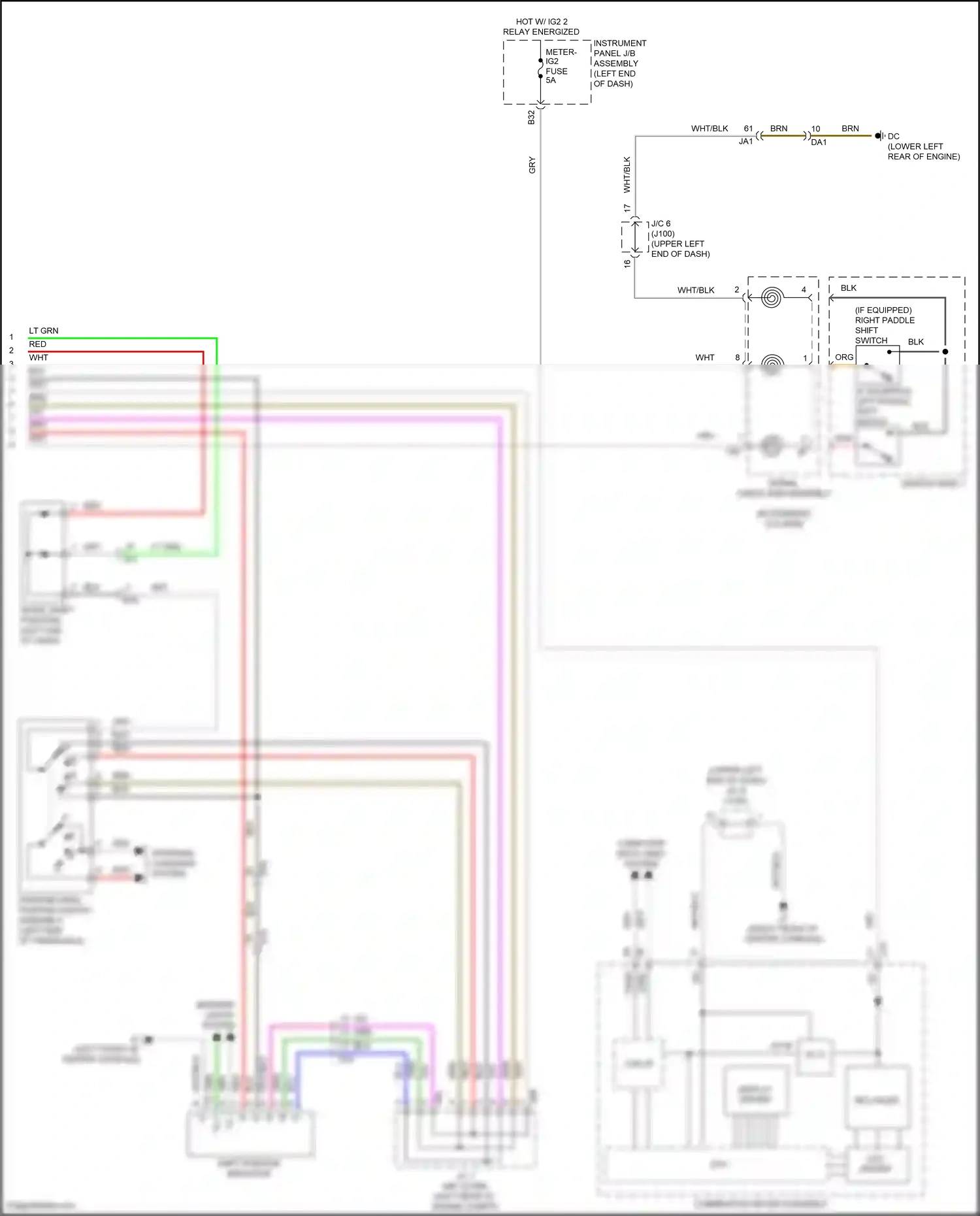 Wiring diagram blu for Lexus RX IV facelift (2019-2023) (62 of 195)