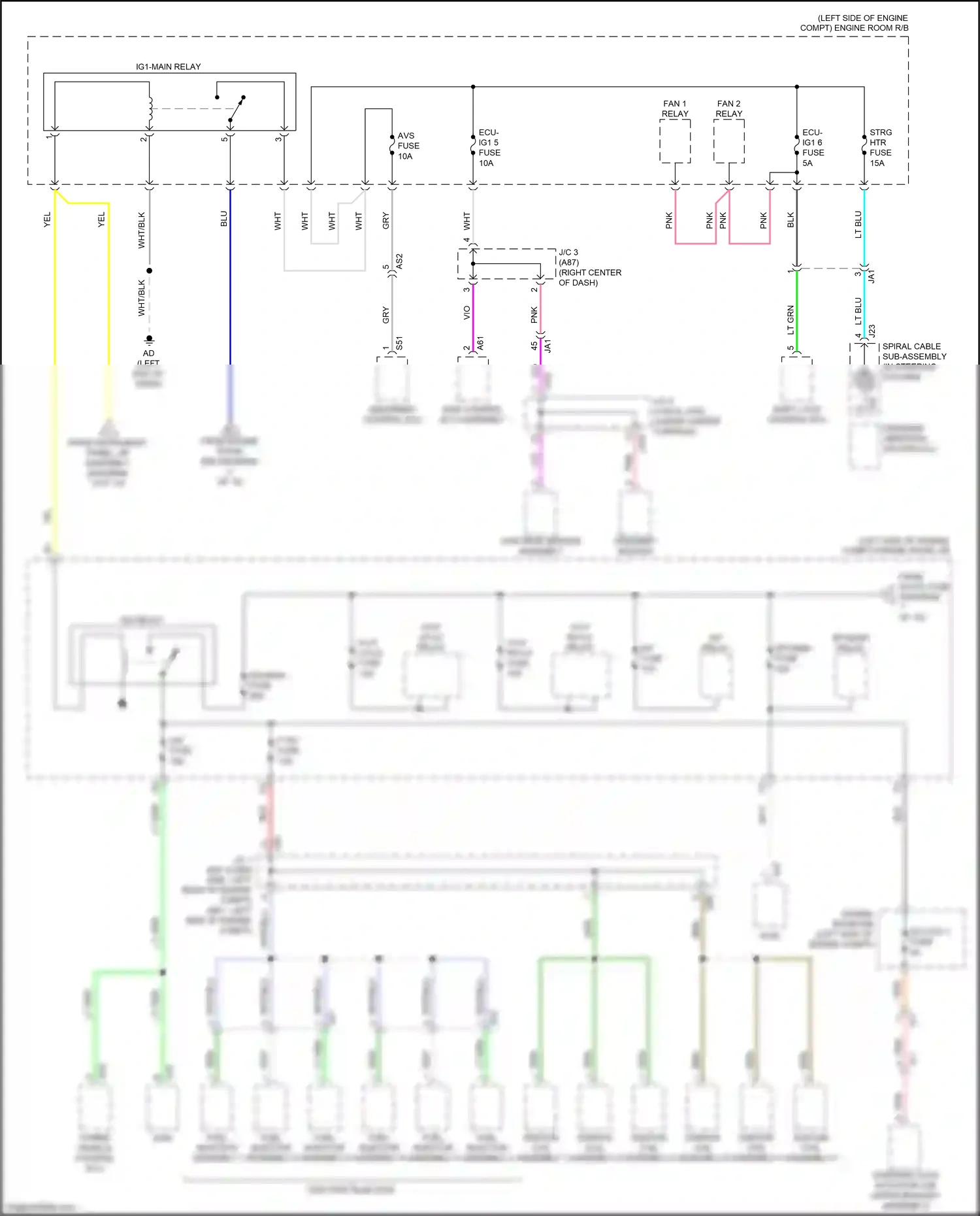 Wiring diagram brn for Lexus RX IV facelift (2019-2023) (78 of 94)