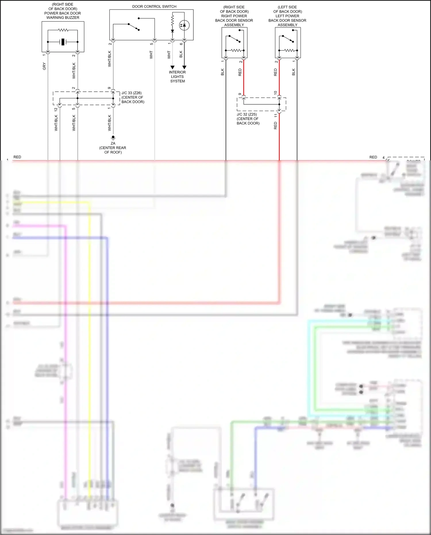 Wiring diagram certification ecu for Lexus RX IV facelift (2019-2023) (2 of 13)