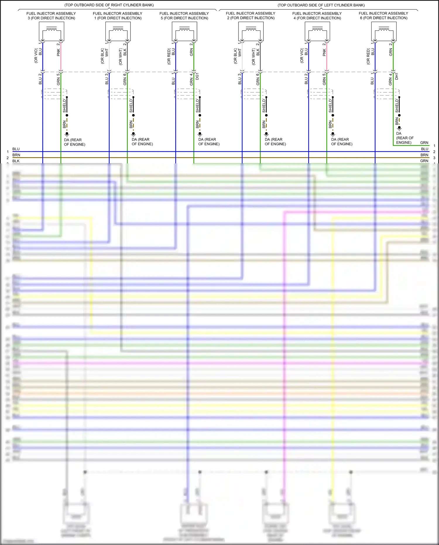 Wiring diagram etm- for Lexus RX IV facelift (2019-2023) (2 of 2)