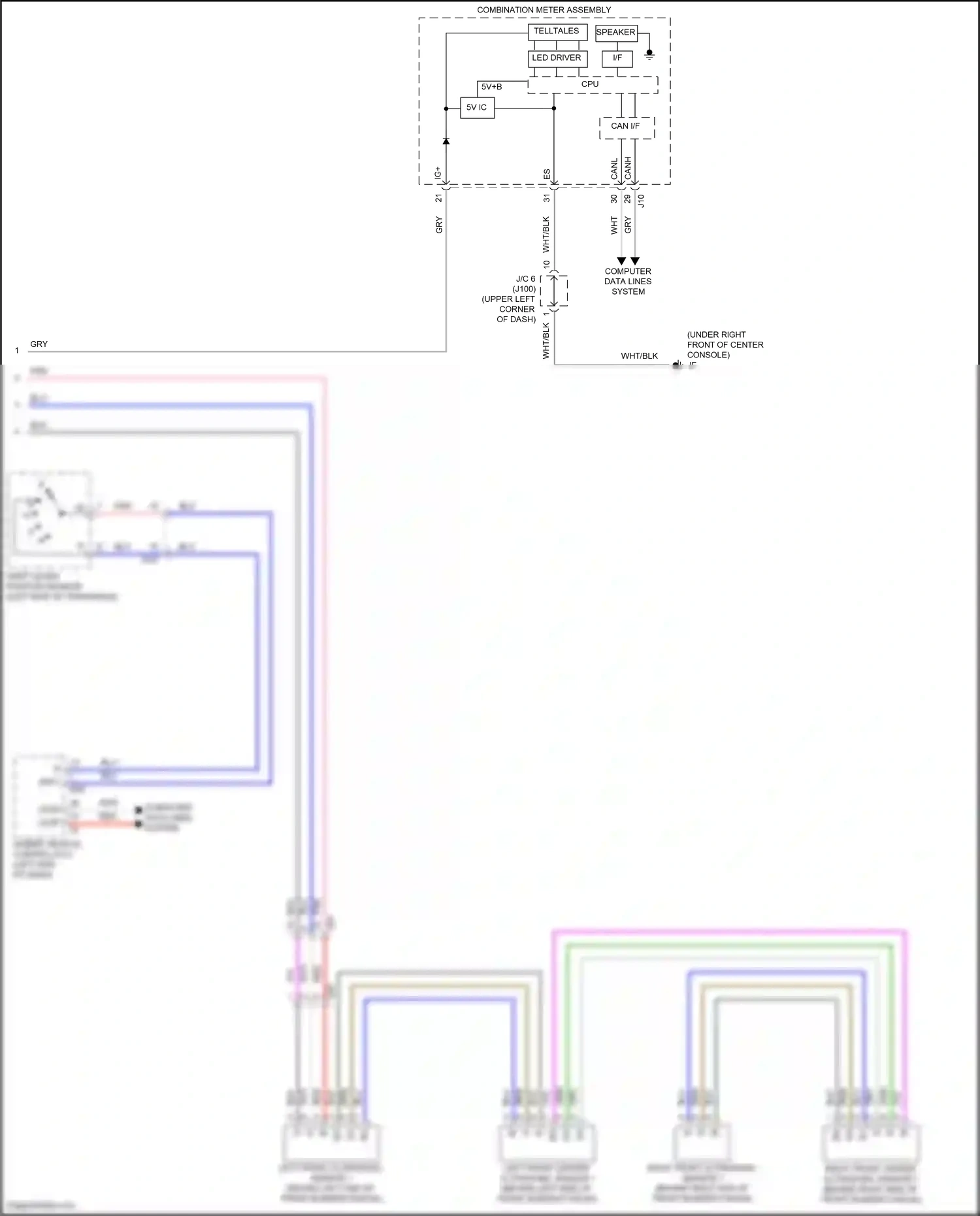 Wiring diagram (if for Lexus RX IV facelift (2019-2023) (9 of 27)