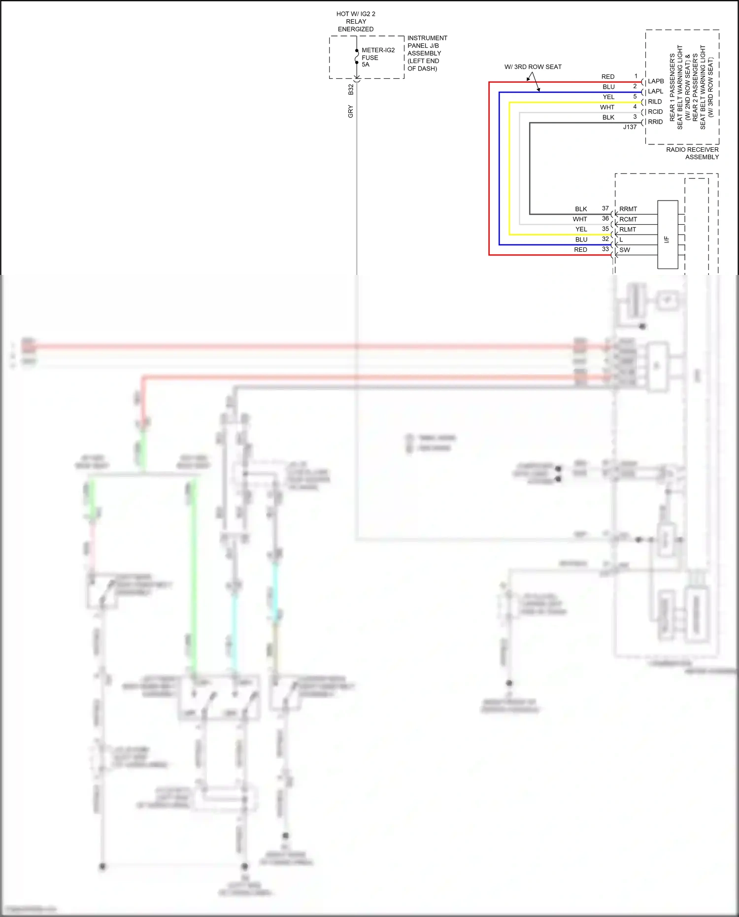 Wiring diagram (if for Lexus RX IV facelift (2019-2023) (17 of 27)