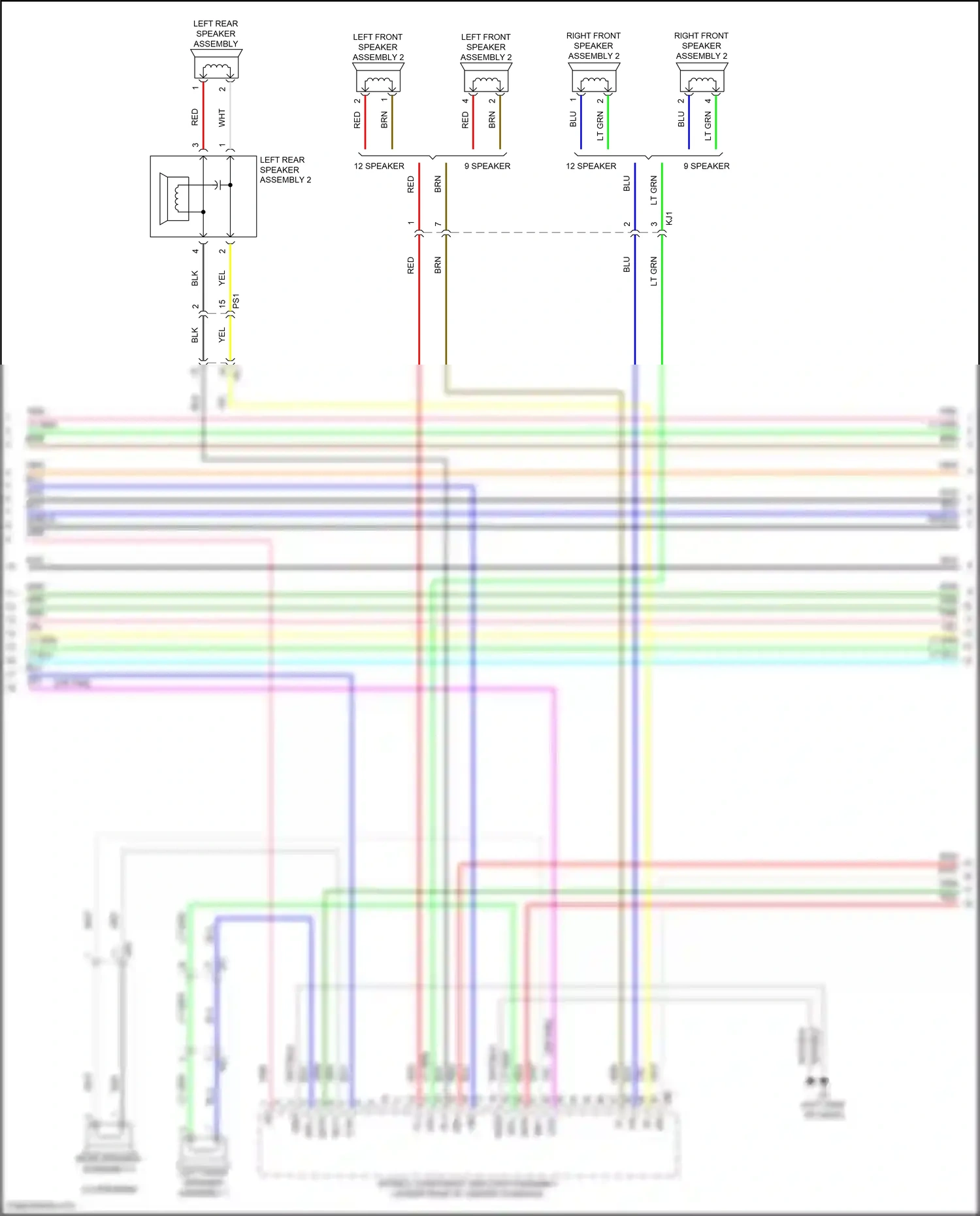 Wiring diagram nca for Lexus RX IV facelift (2019-2023) (18 of 20)