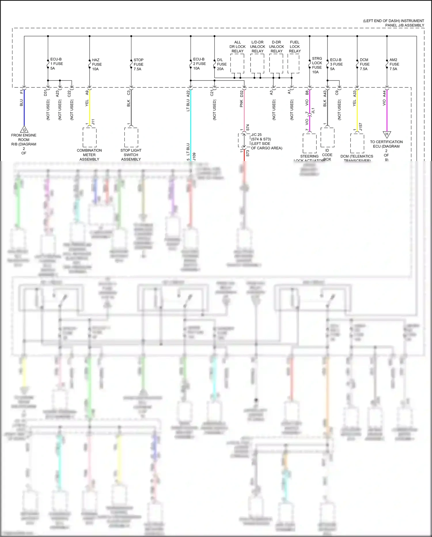 Wiring diagram org/ for Lexus RX IV facelift (2019-2023) (67 of 131)