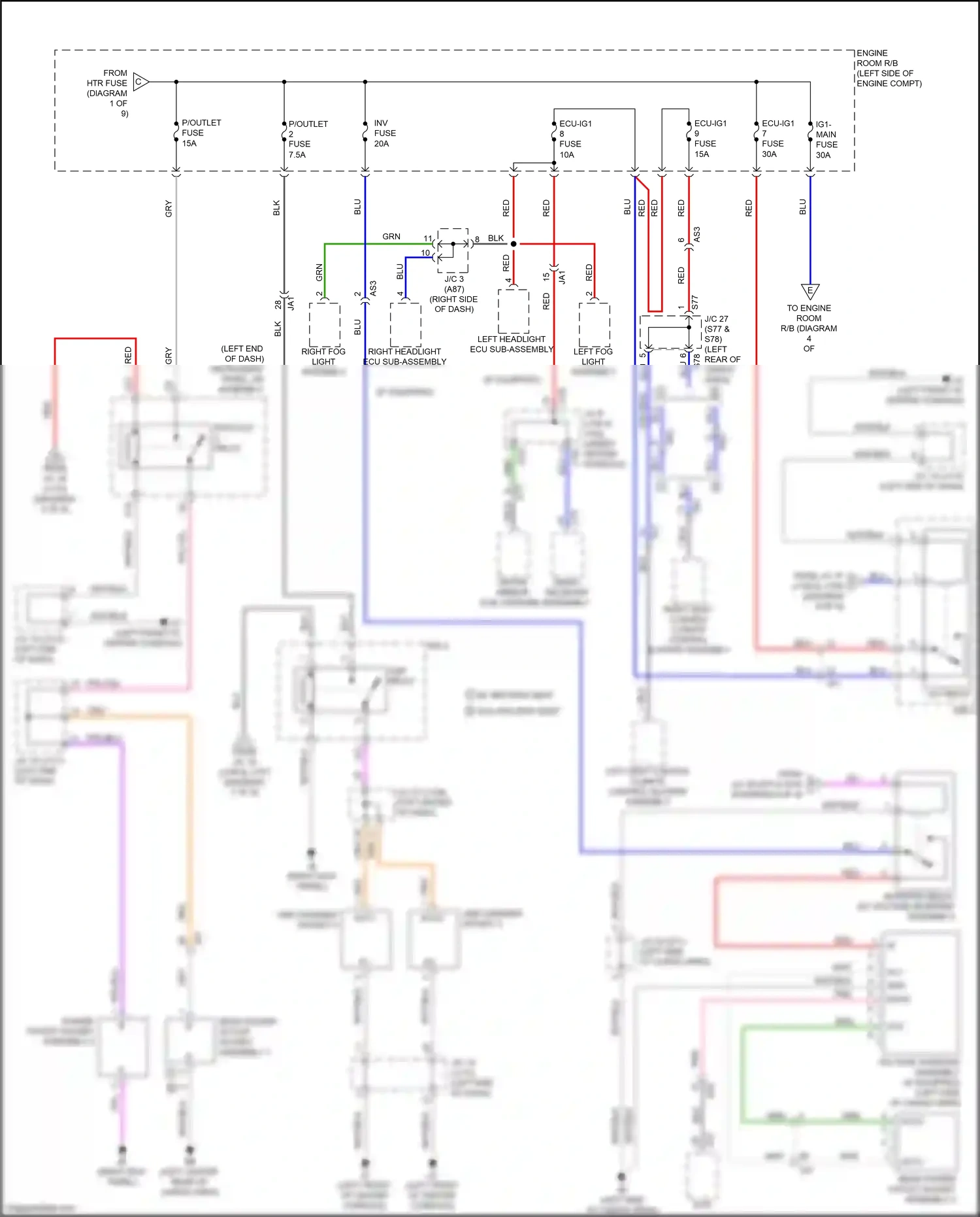 Wiring diagram org/ for Lexus RX IV facelift (2019-2023) (65 of 131)