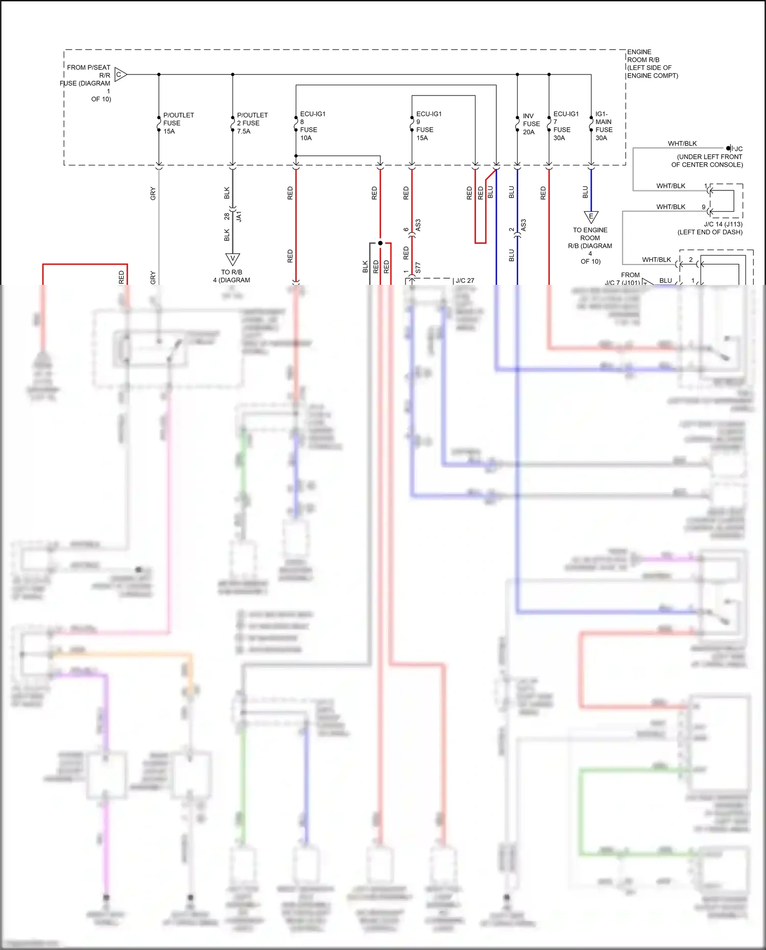Wiring diagram org/ for Lexus RX IV facelift (2019-2023) (115 of 131)