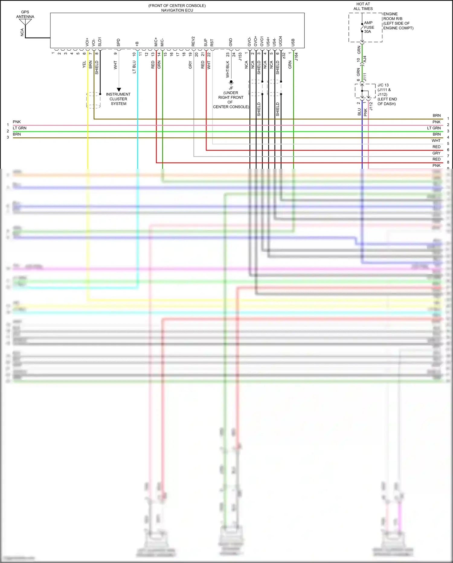 Wiring diagram org/ for Lexus RX IV facelift (2019-2023) (19 of 131)