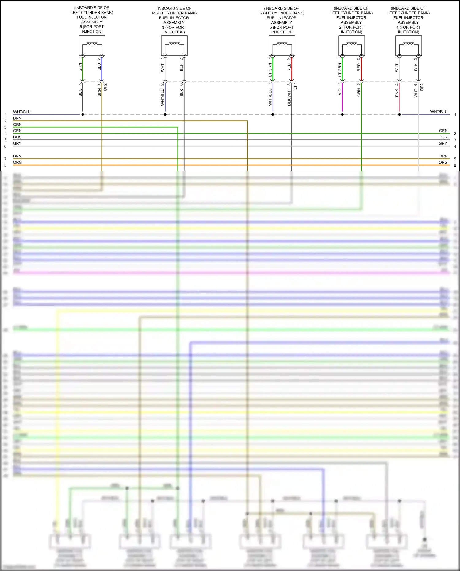 Wiring diagram red for Lexus RX IV facelift (2019-2023) (128 of 186)
