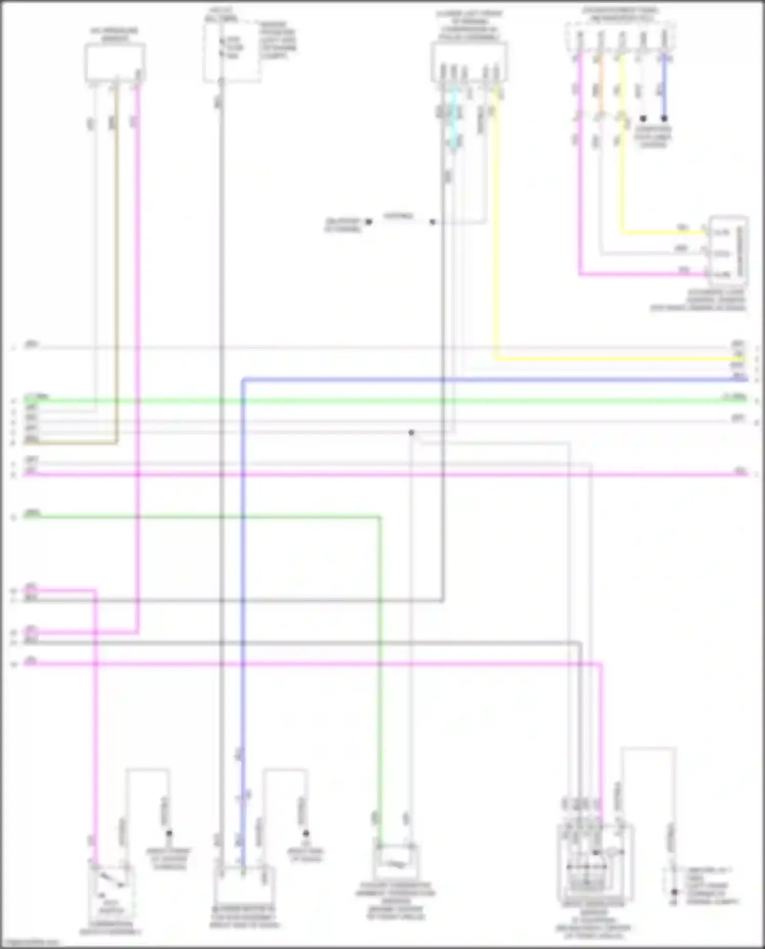 RX Lexus IV (2015-2019): Automatic a/c circuit (2 of 4)