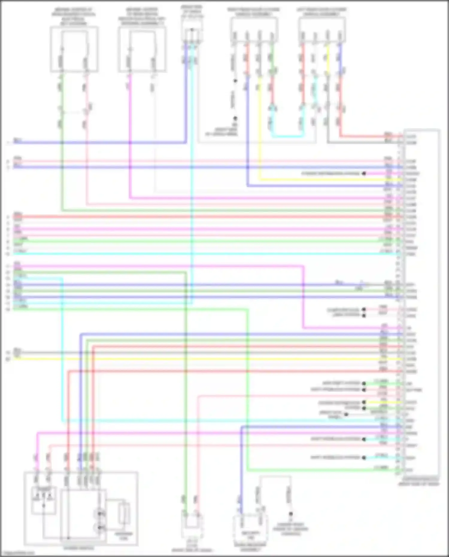 RX Lexus IV (2015-2019): Forced entry circuit (5 of 5)