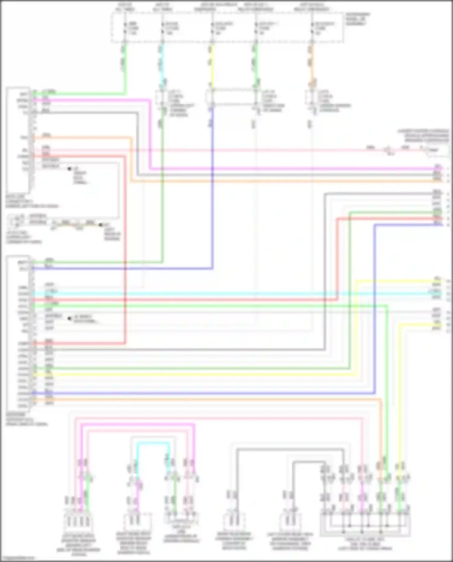 RX Lexus IV (2015-2019): Computer data lines circuit (1 of 4)