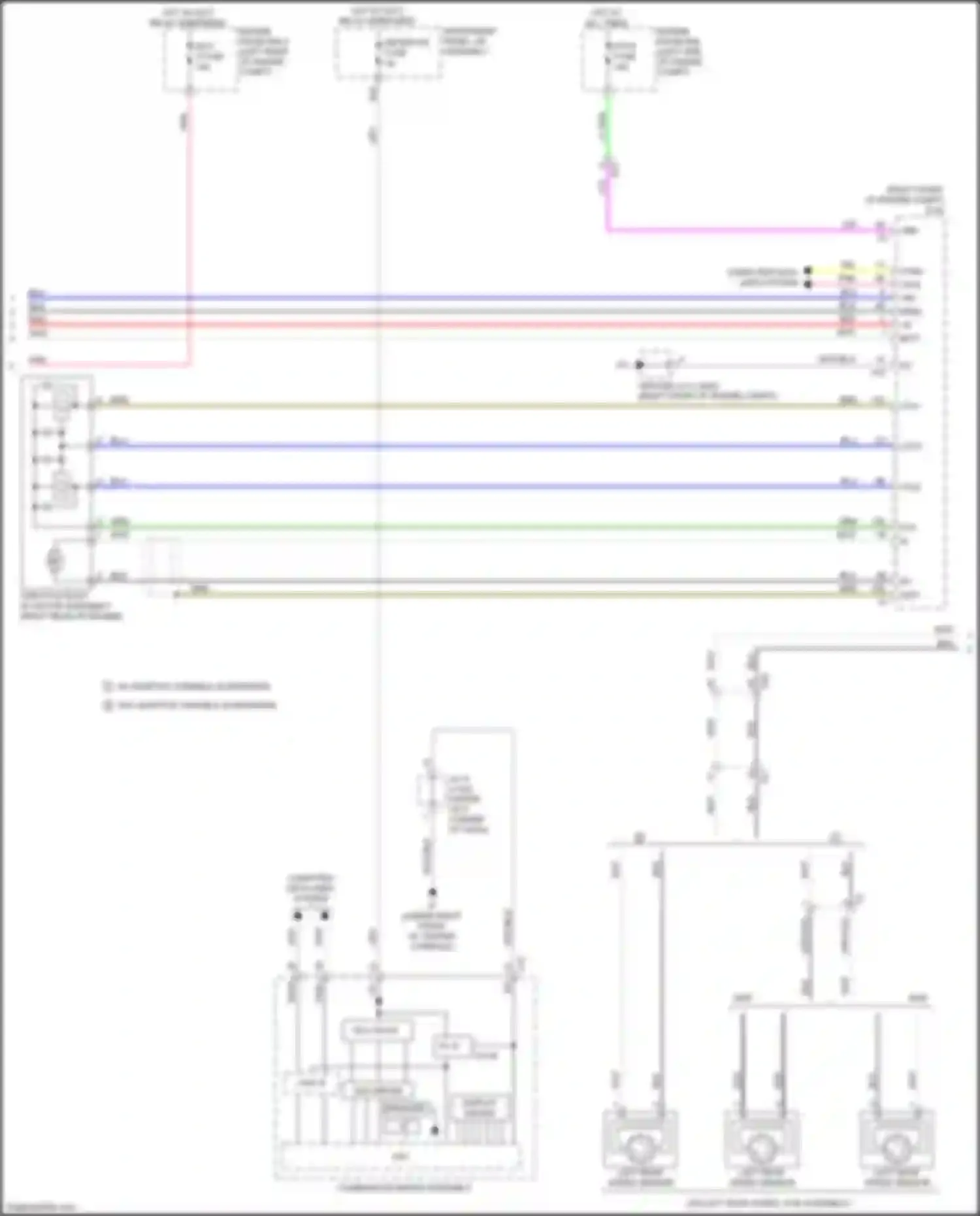 RX Lexus IV (2015-2019): Cruise control circuit, w/o dynamic radar controls (2 of 3)