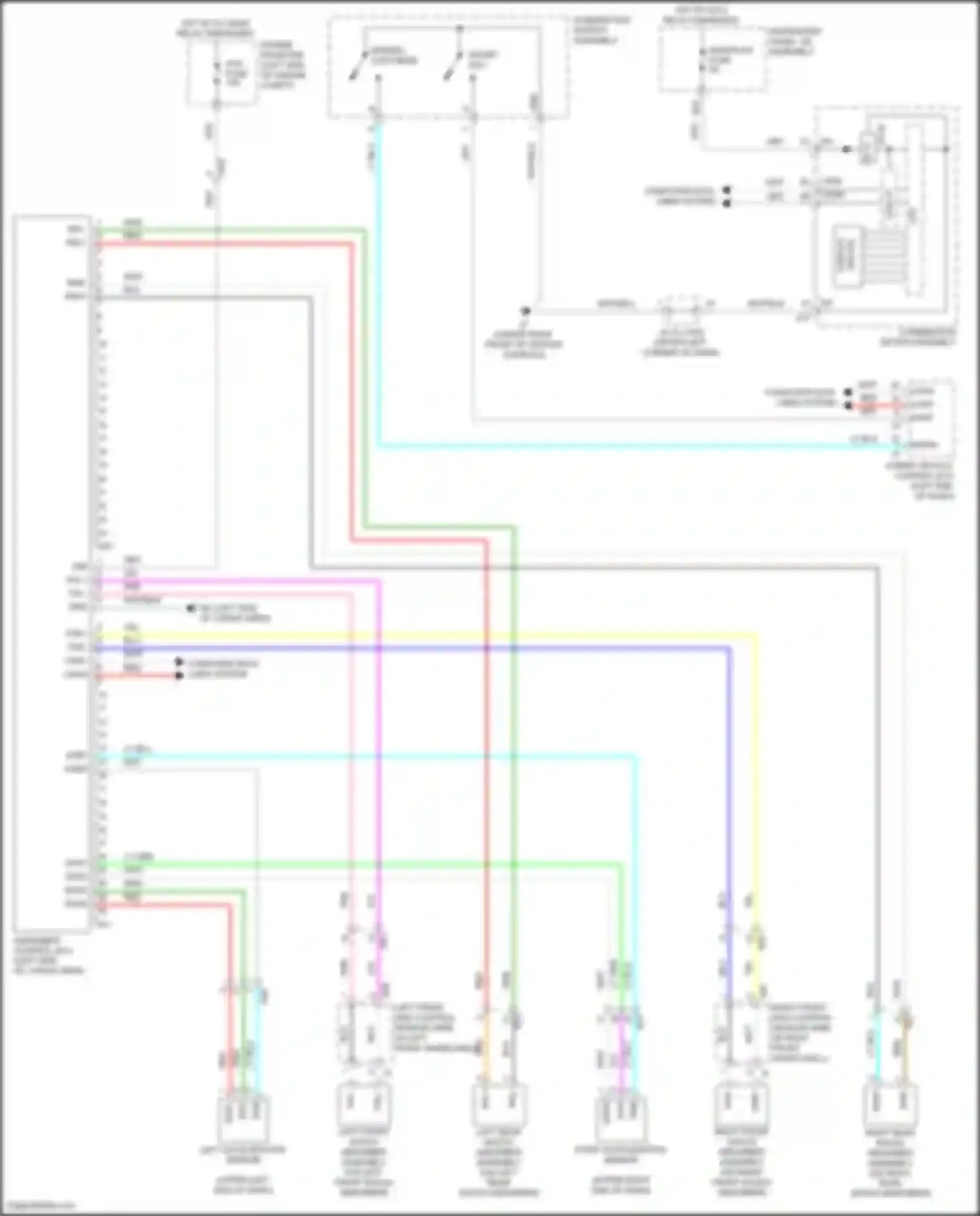 RX Lexus IV (2015-2019): Electronic suspension circuit