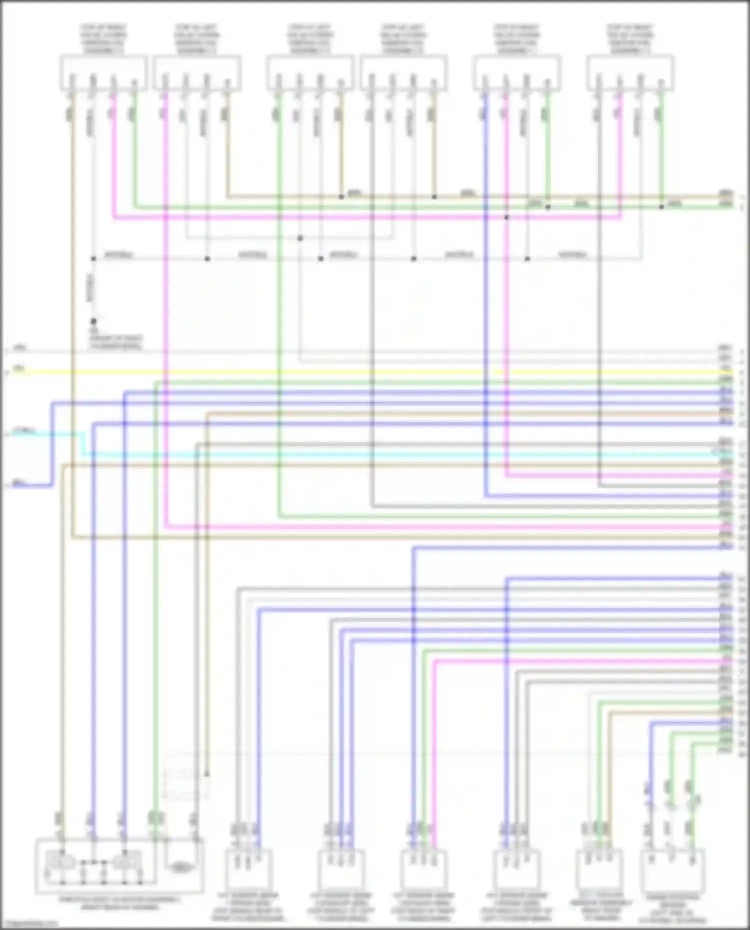 RX Lexus IV (2015-2019): Wiring diagram engine performance 3.5l hybrid (10 of 14)