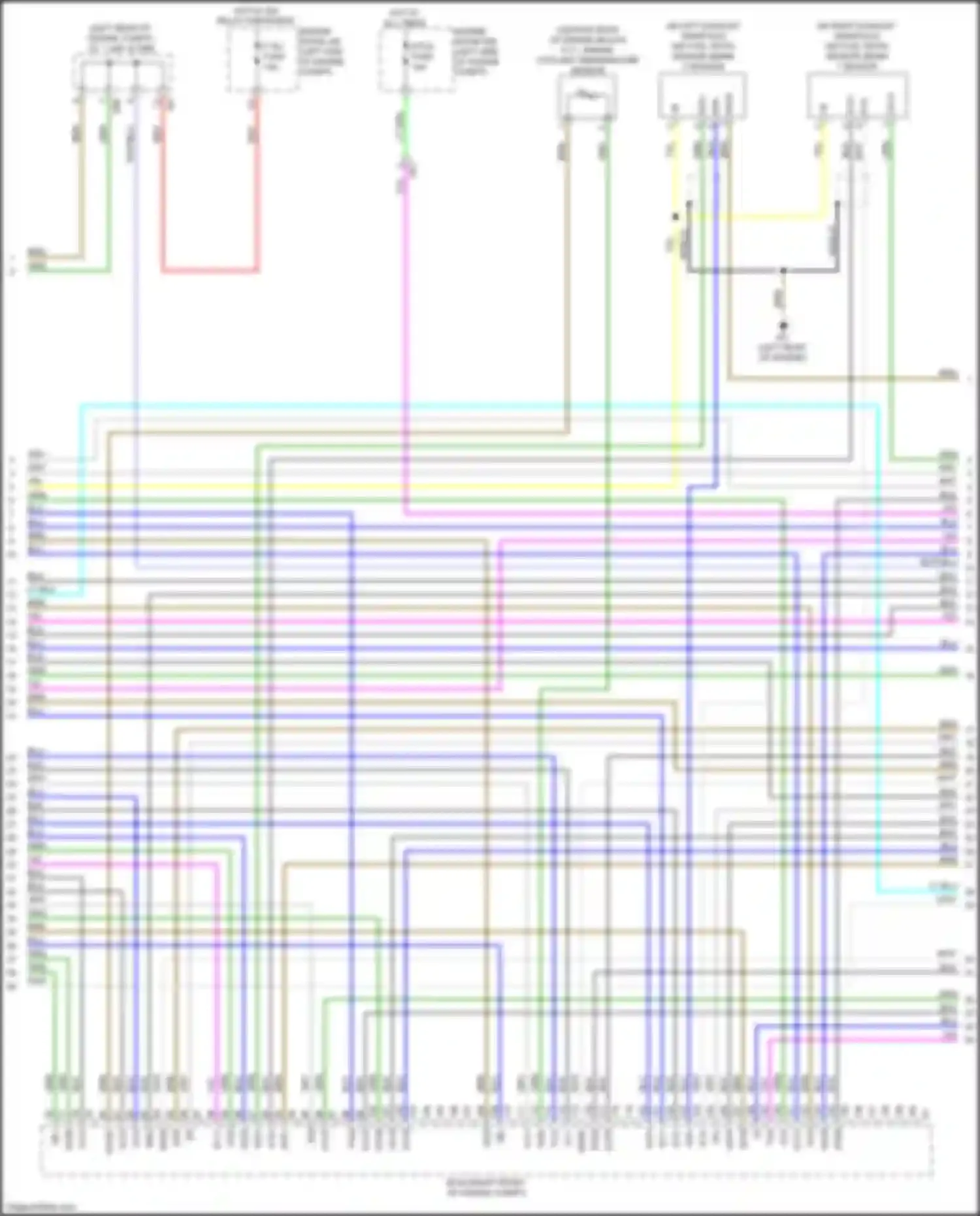 RX Lexus IV (2015-2019): Wiring diagram engine performance 3.5l hybrid (11 of 14)