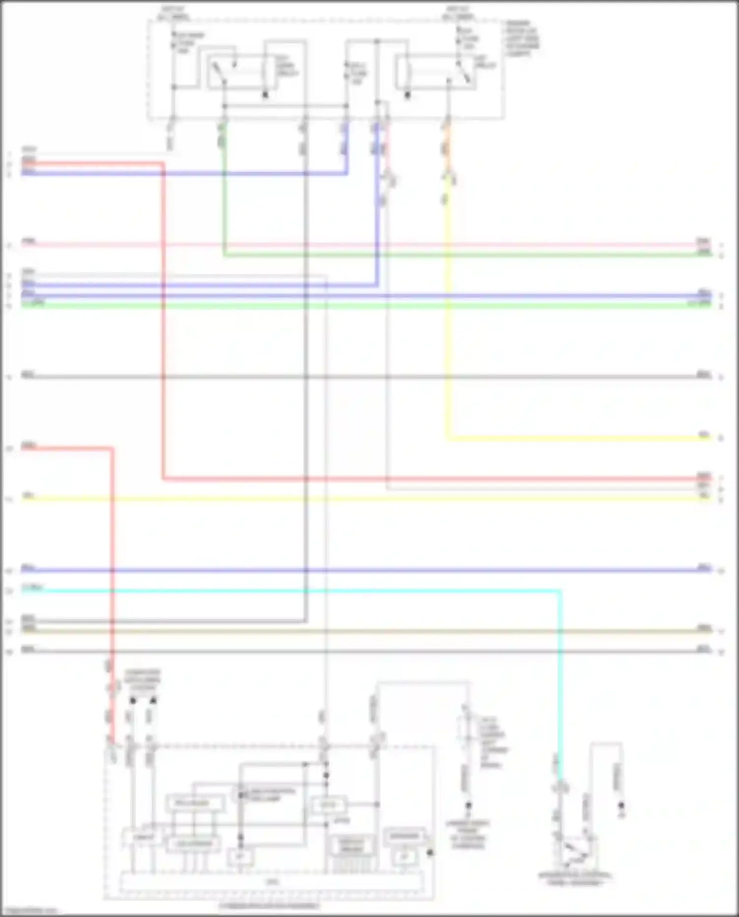 RX Lexus IV (2015-2019): Wiring diagram engine performance 3.5l hybrid (2 of 14)