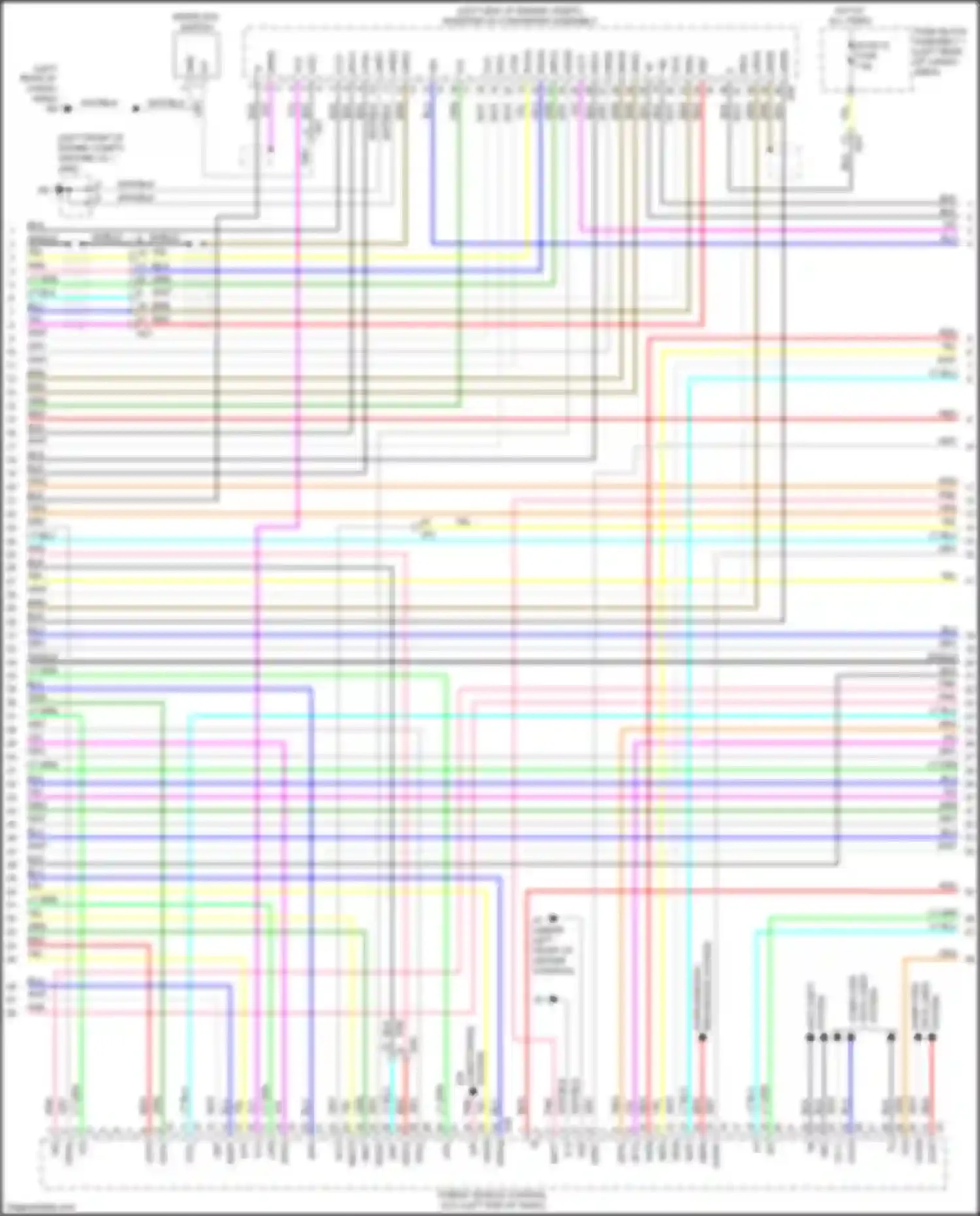 RX Lexus IV (2015-2019): Wiring diagram engine performance 3.5l hybrid (6 of 14)