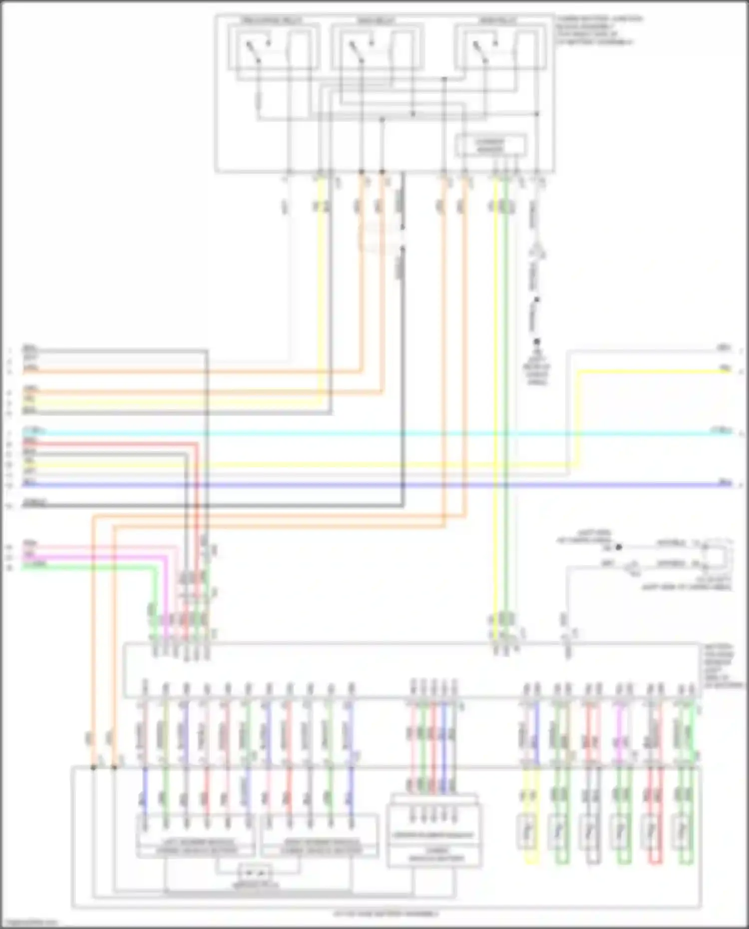 RX Lexus IV (2015-2019): Wiring diagram engine performance 3.5l hybrid (9 of 14)