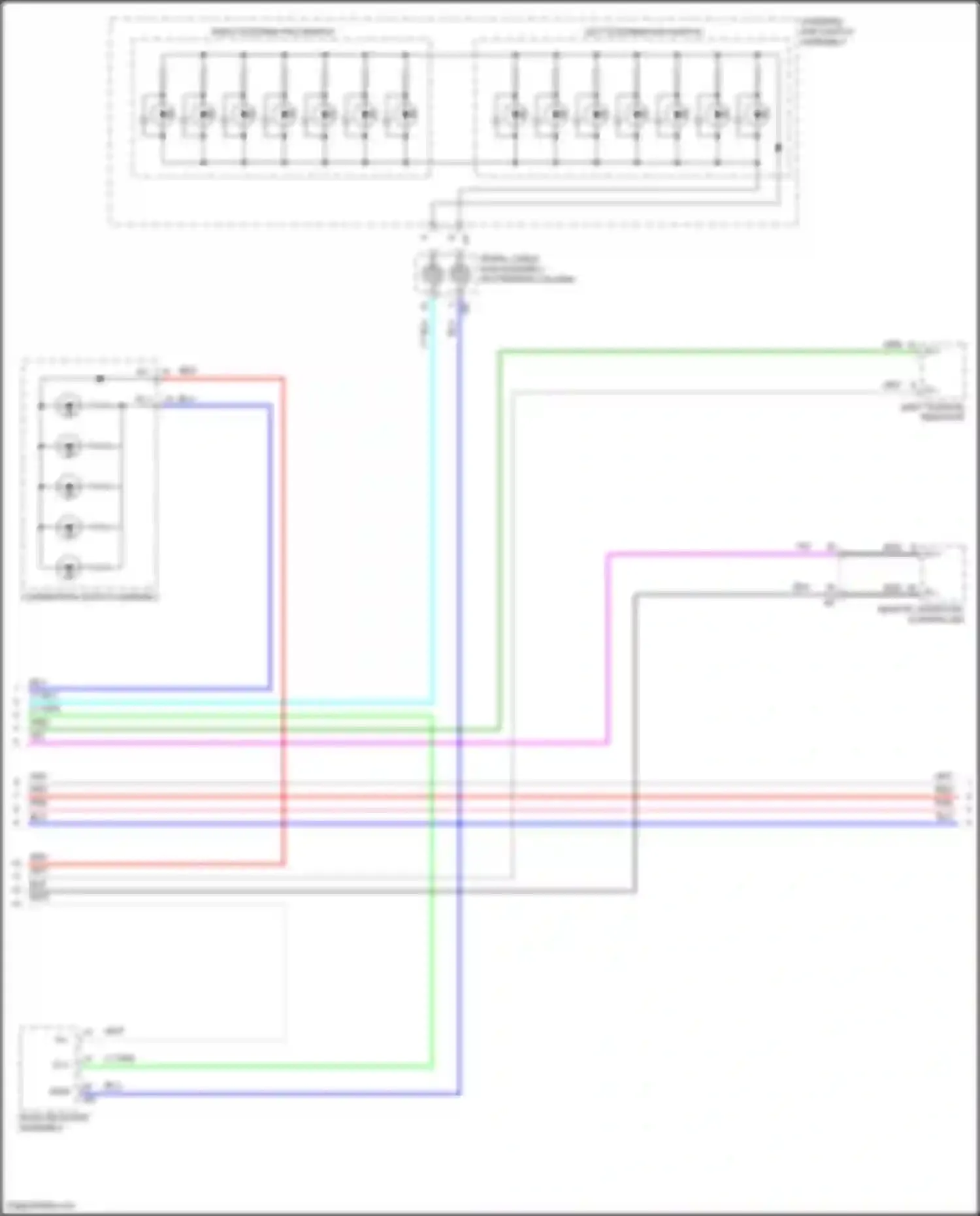 RX Lexus IV (2015-2019): Instrument illumination circuit (3 of 4)
