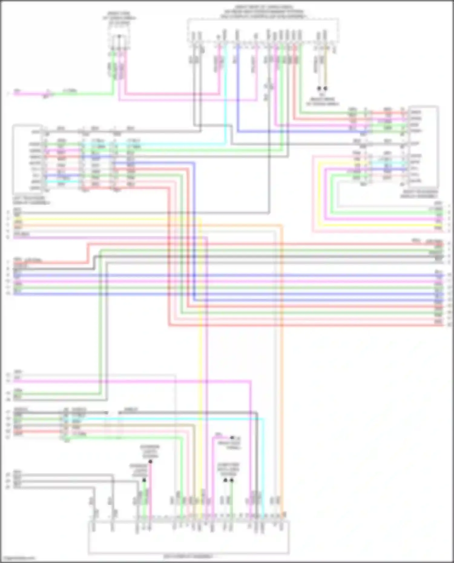 RX Lexus IV (2015-2019): Navigation circuit (2 of 6)