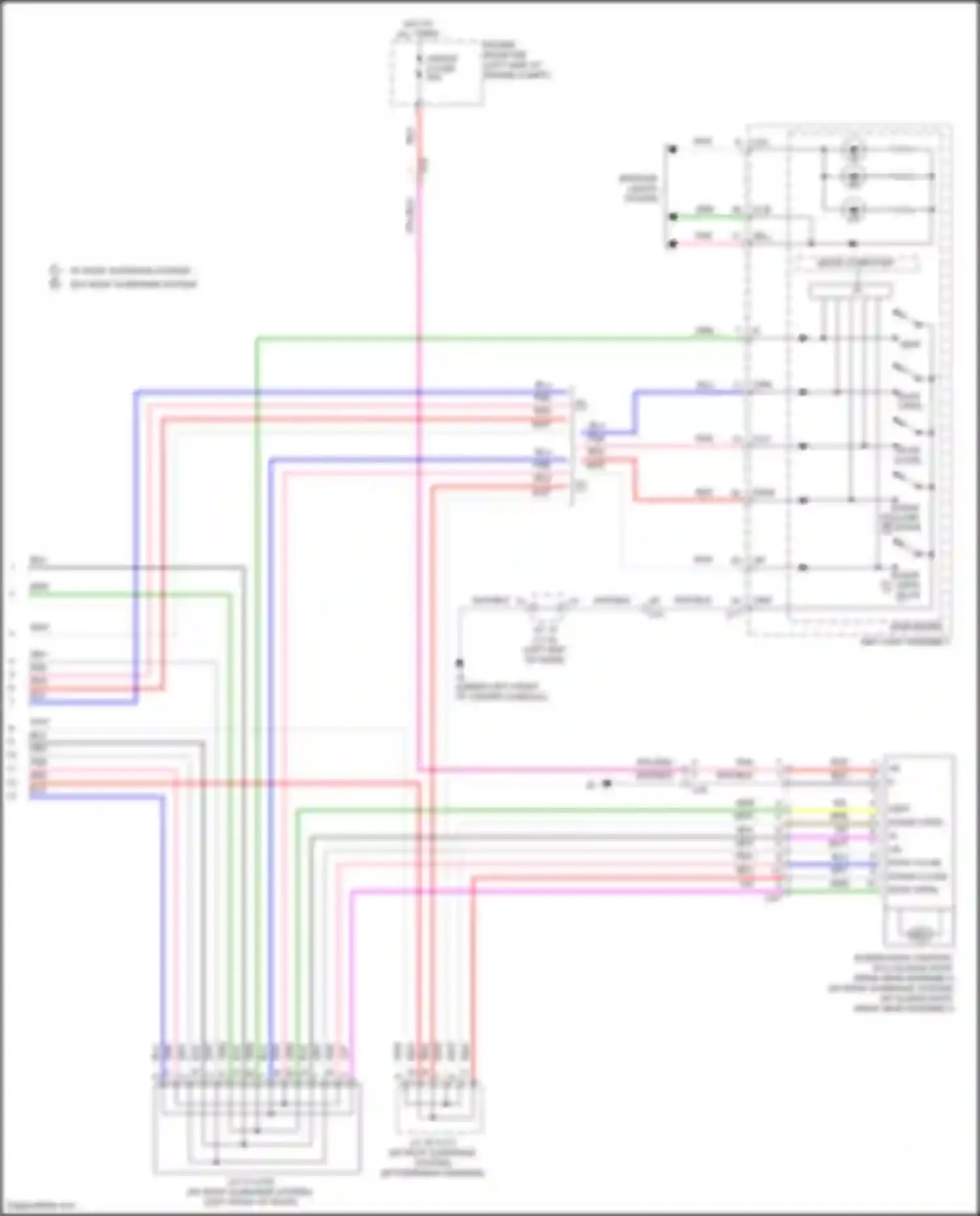 RX Lexus IV (2015-2019): Power top/sunroof circuit (2 of 2)