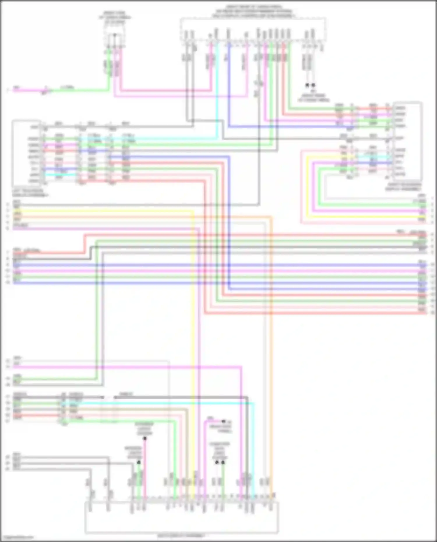 RX Lexus IV (2015-2019): Radio circuit, w/ navigation (2 of 6)