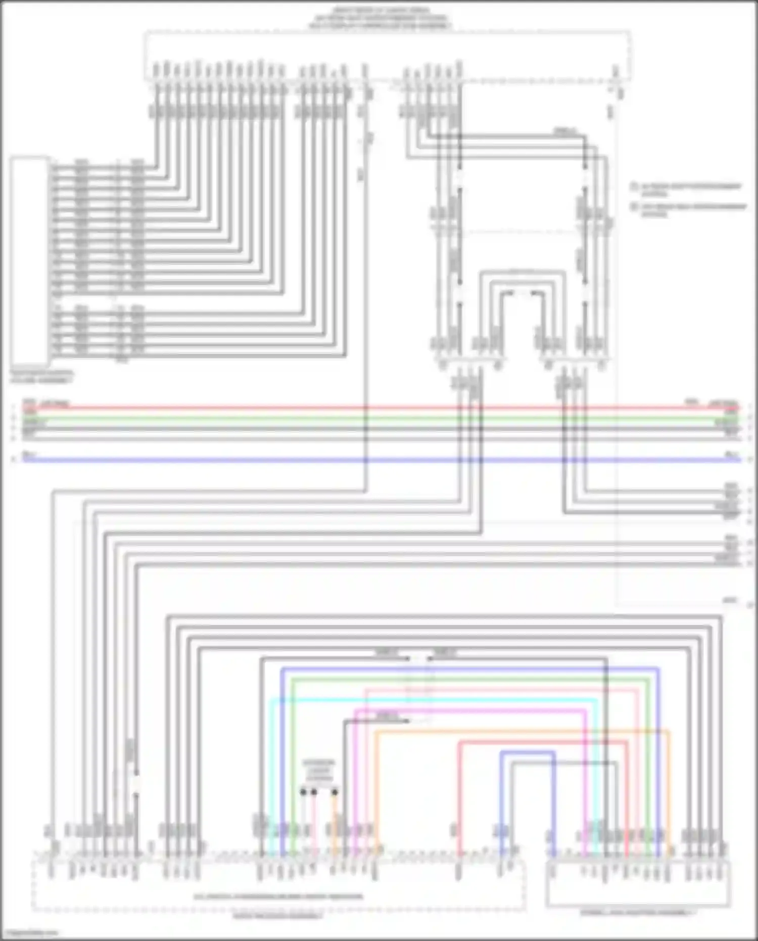 RX Lexus IV (2015-2019): Radio circuit, w/ navigation (4 of 6)