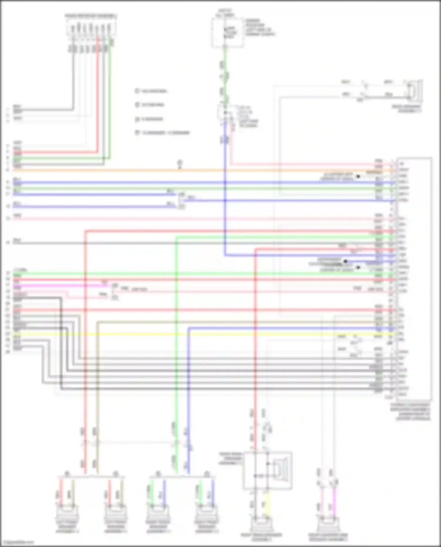 RX Lexus IV (2015-2019): Radio circuit, w/ navigation (6 of 6)